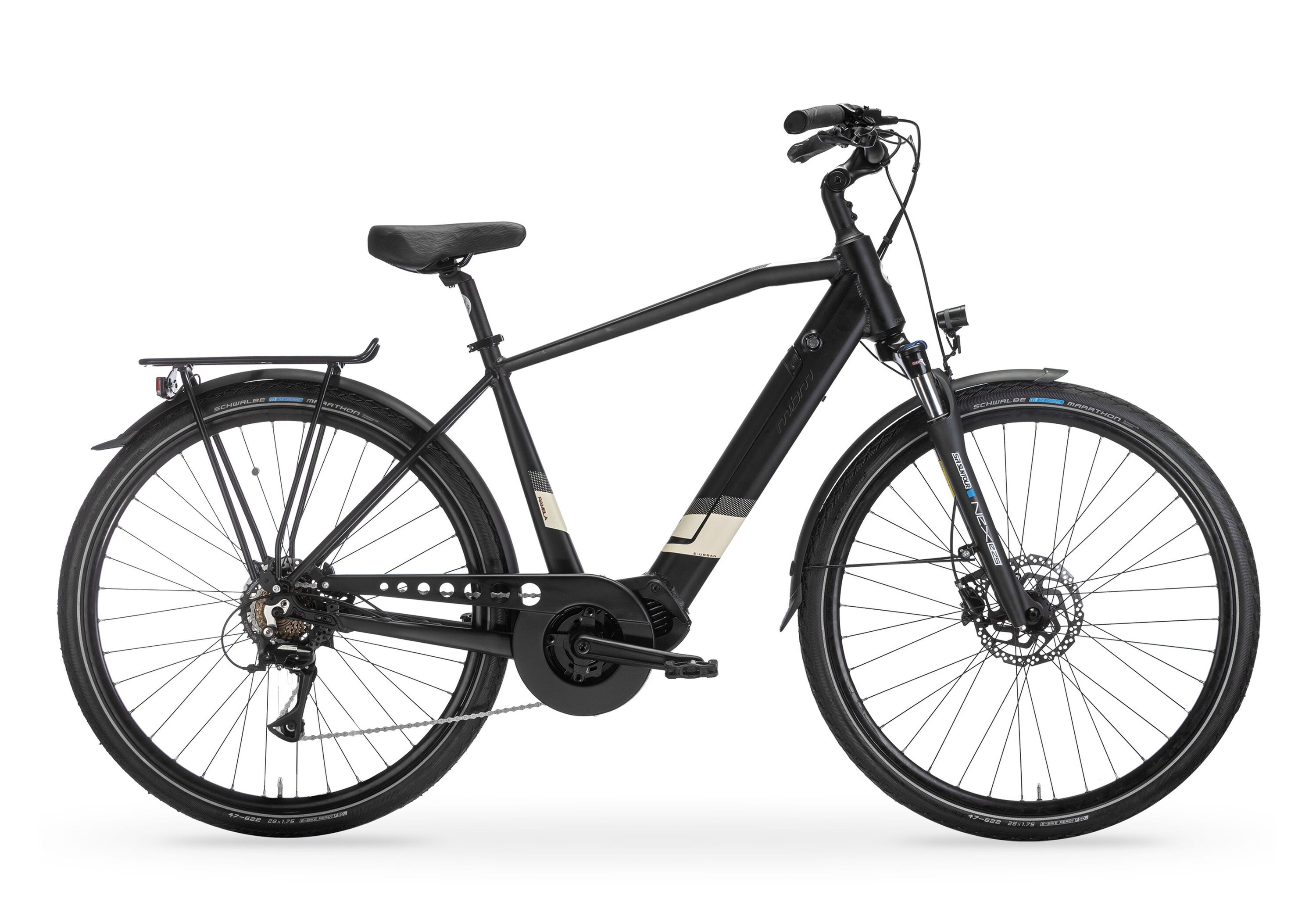 MBM Elektro-Citybike 28 Zoll RAMBLA  SPORT  Man, black - Bild 1