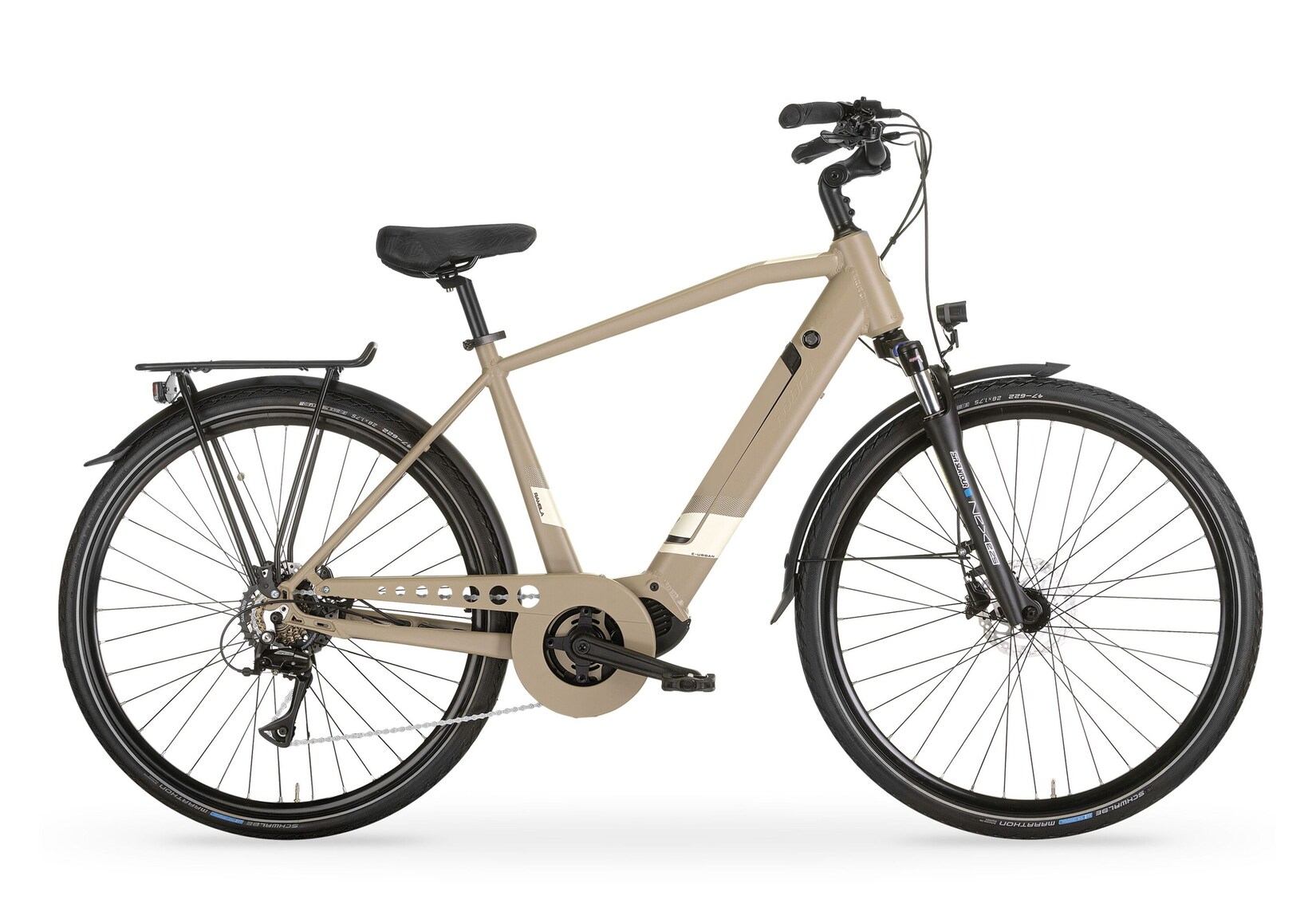 MBM Elektro-Citybike 28 Zoll RAMBLA SPORT Man, sabbia