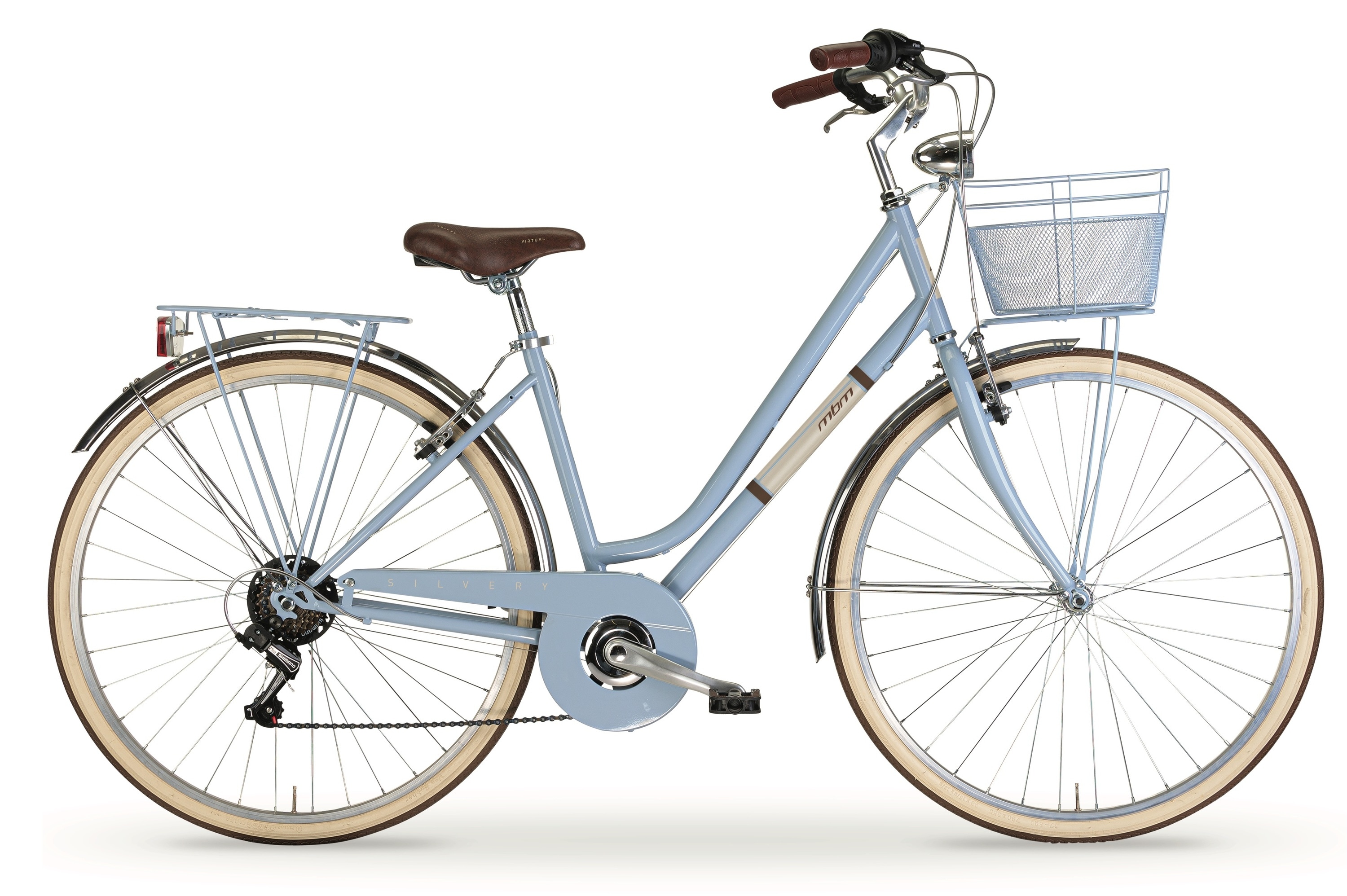 MBM Retrofahrrad "New Silvery" 28 Zoll - Bild 1