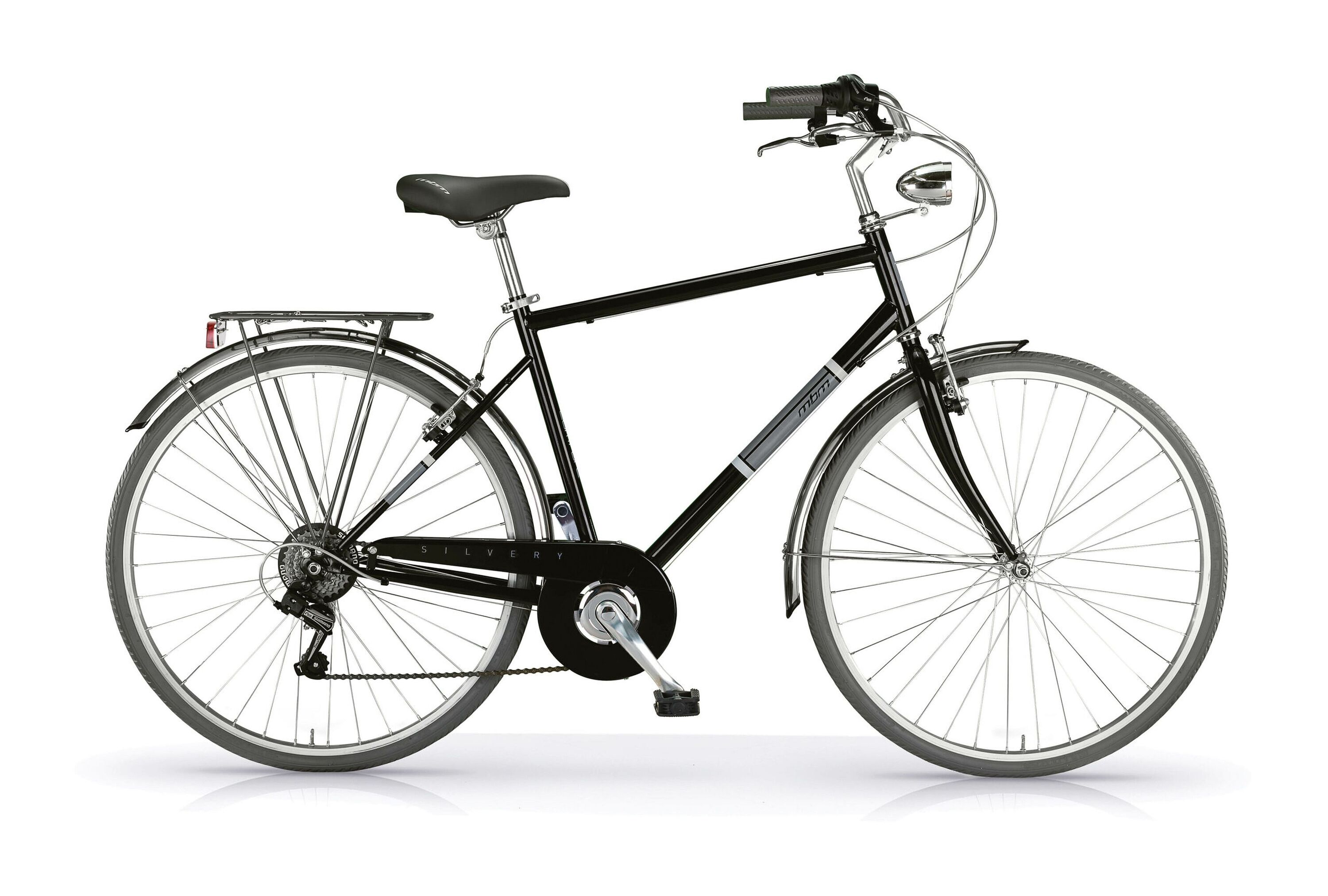 MBM Citybike 28 Zoll " Silvery" Man, schwarz - Bild 1