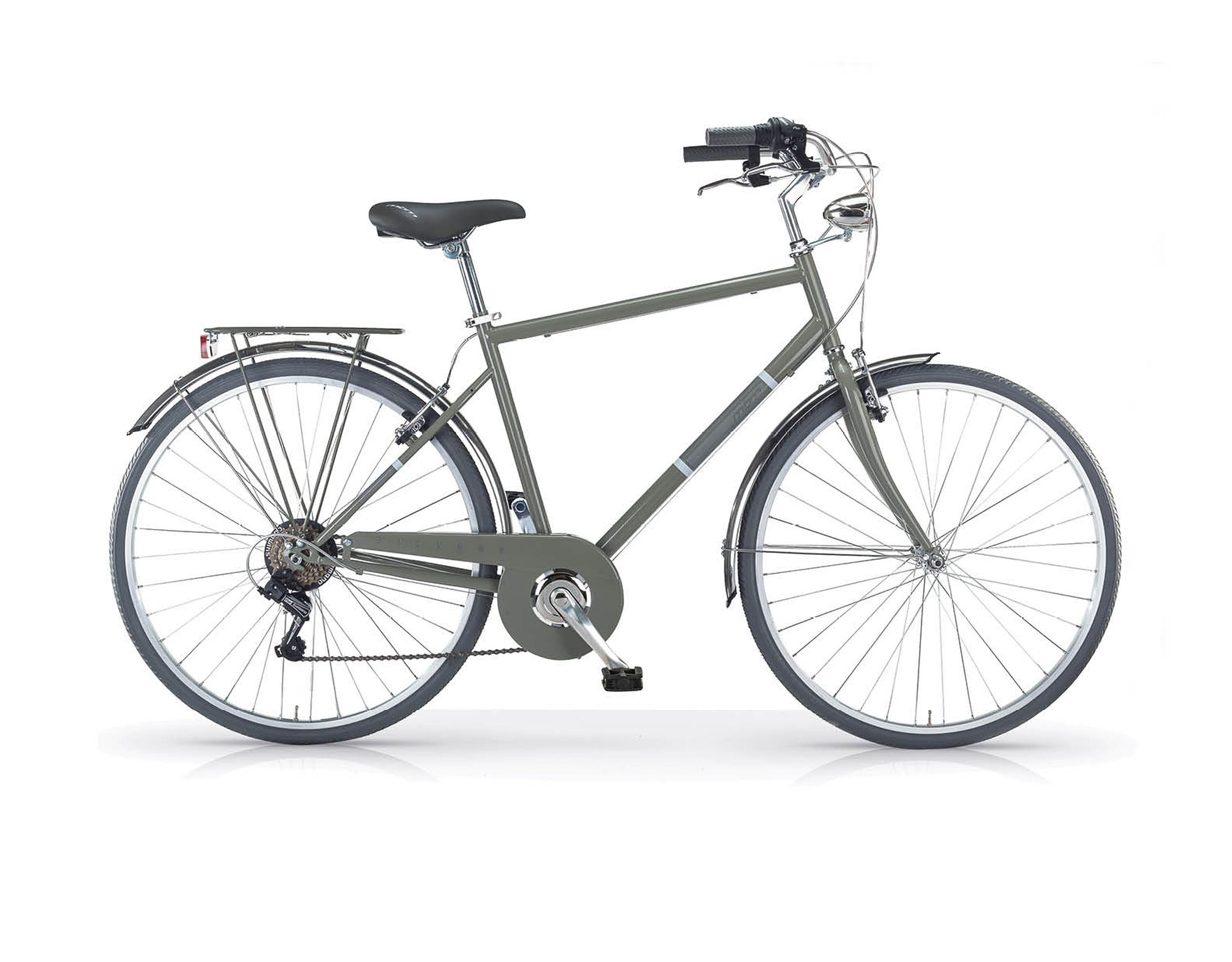 MBM Citybike 28 Zoll " Silvery" Man, oliv - Bild 1