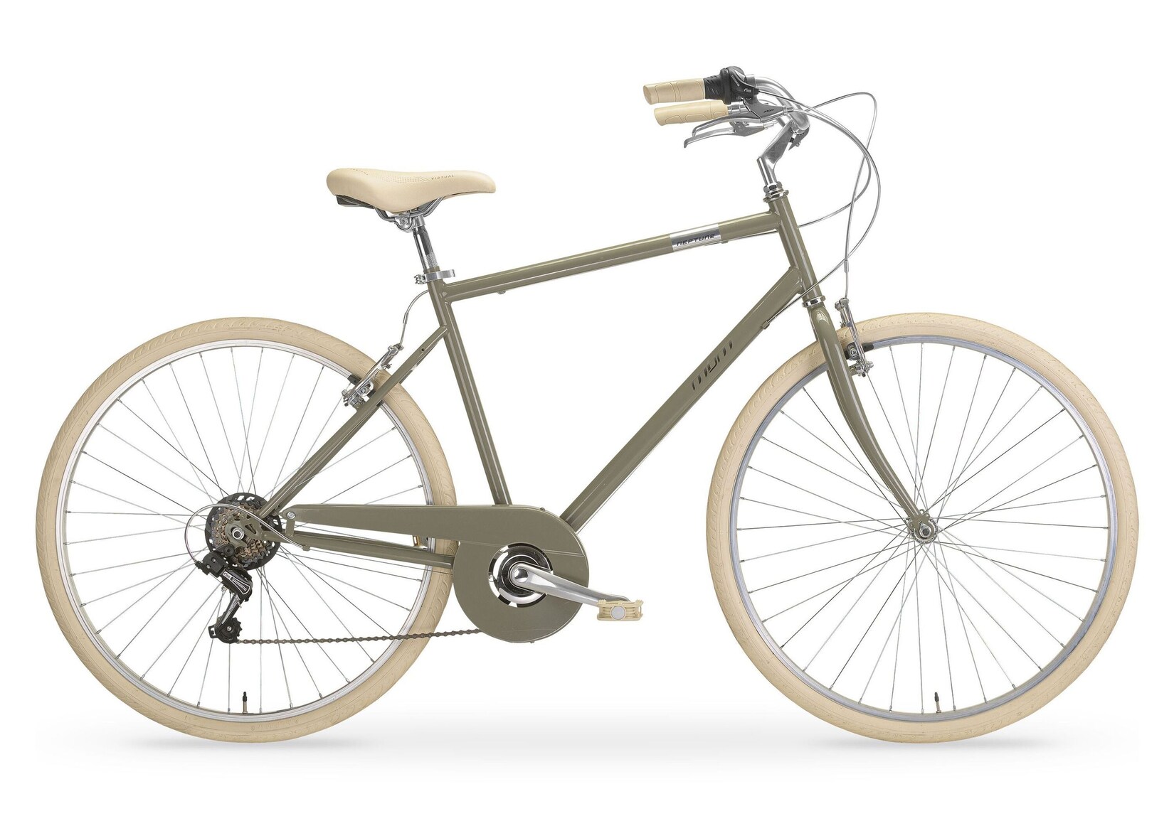 Citybike Neptune Man 28 Zoll, military green | 04260732868163