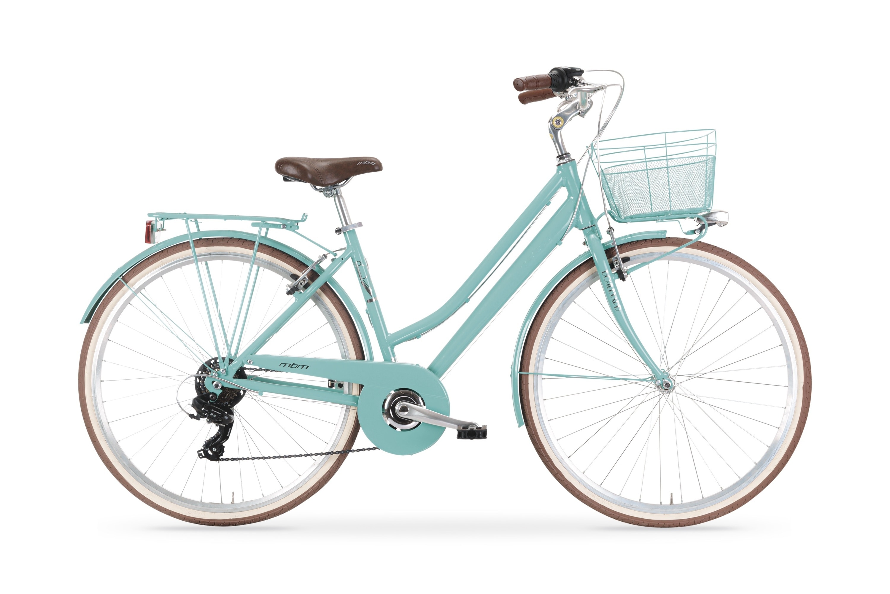 MBM Trekkingbike New Boulevard Woman 28" 18-Gang, t&uuml;rkis - Bild 1