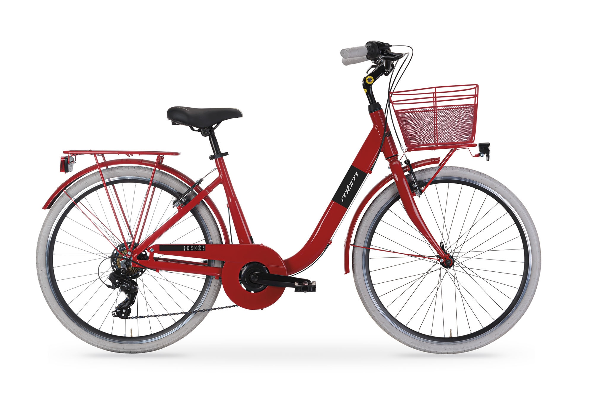 MBM Citybike  PEOPLE Lady 26  Zoll, ruby red - Bild 1