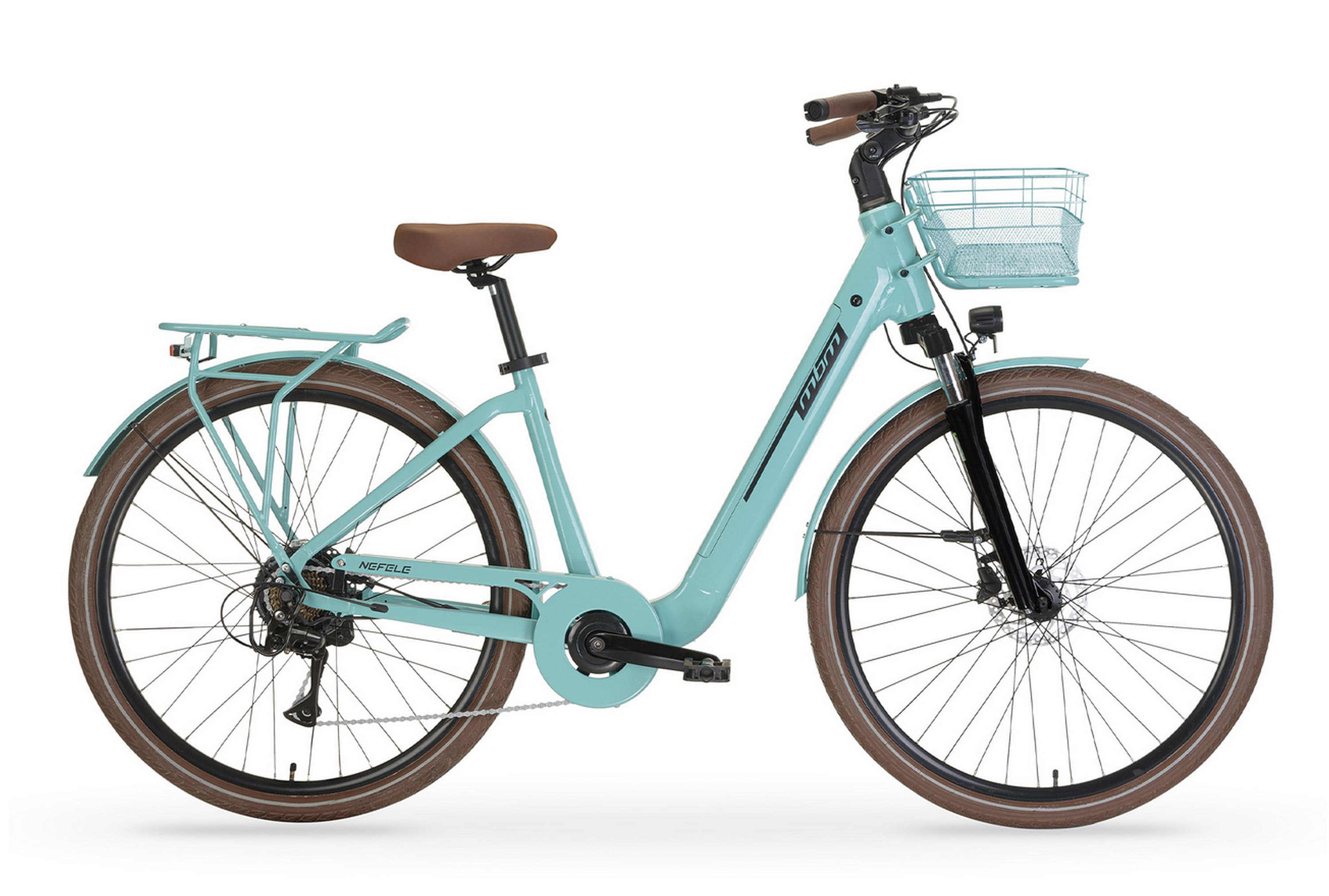 MBM Elektro-Citybike NEFELE 28 Zoll, t&uuml;rkis - Bild 1