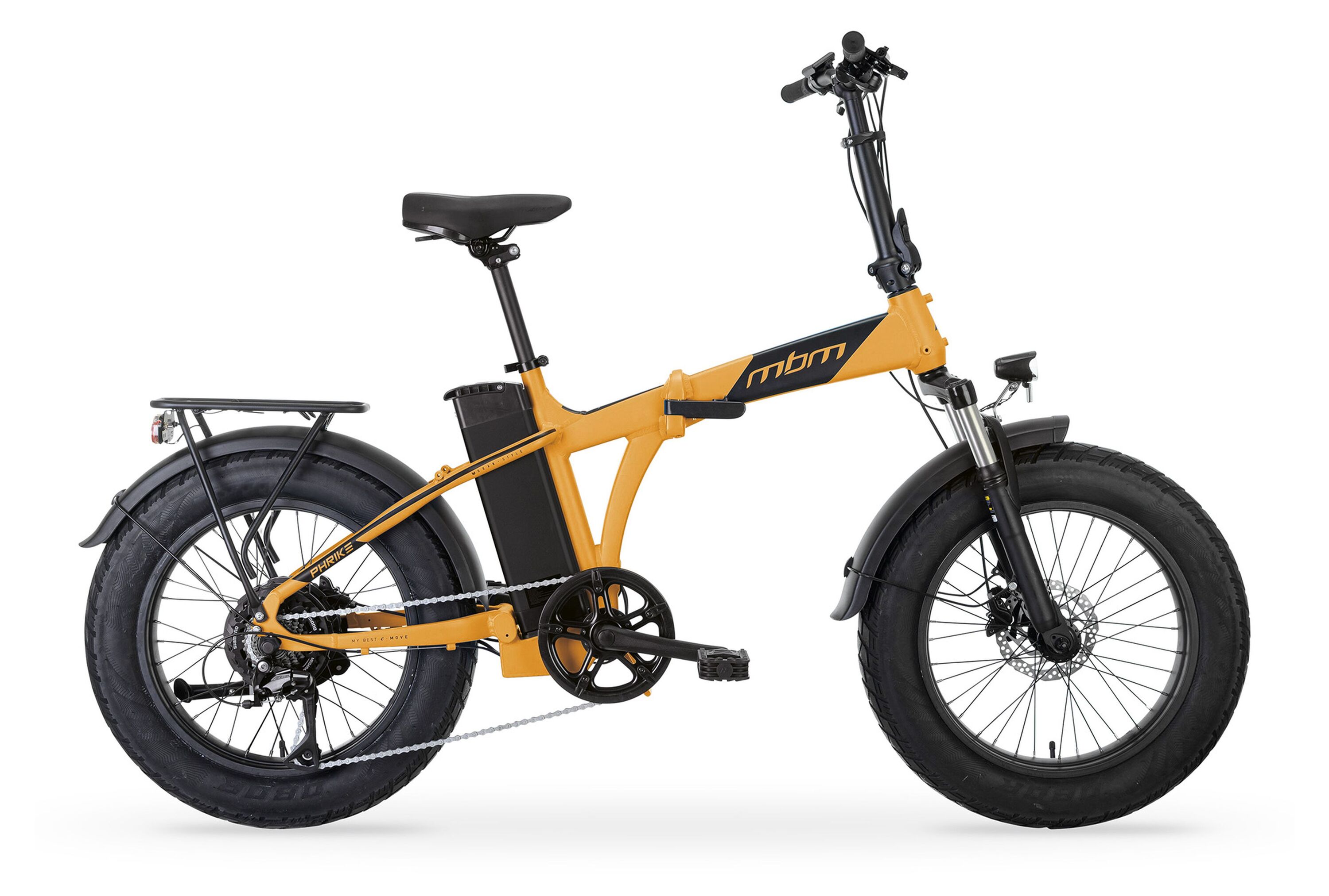 MBM Elektro-Falt-Fahrrad PHRIKE 20 Zoll, orange - Bild 1