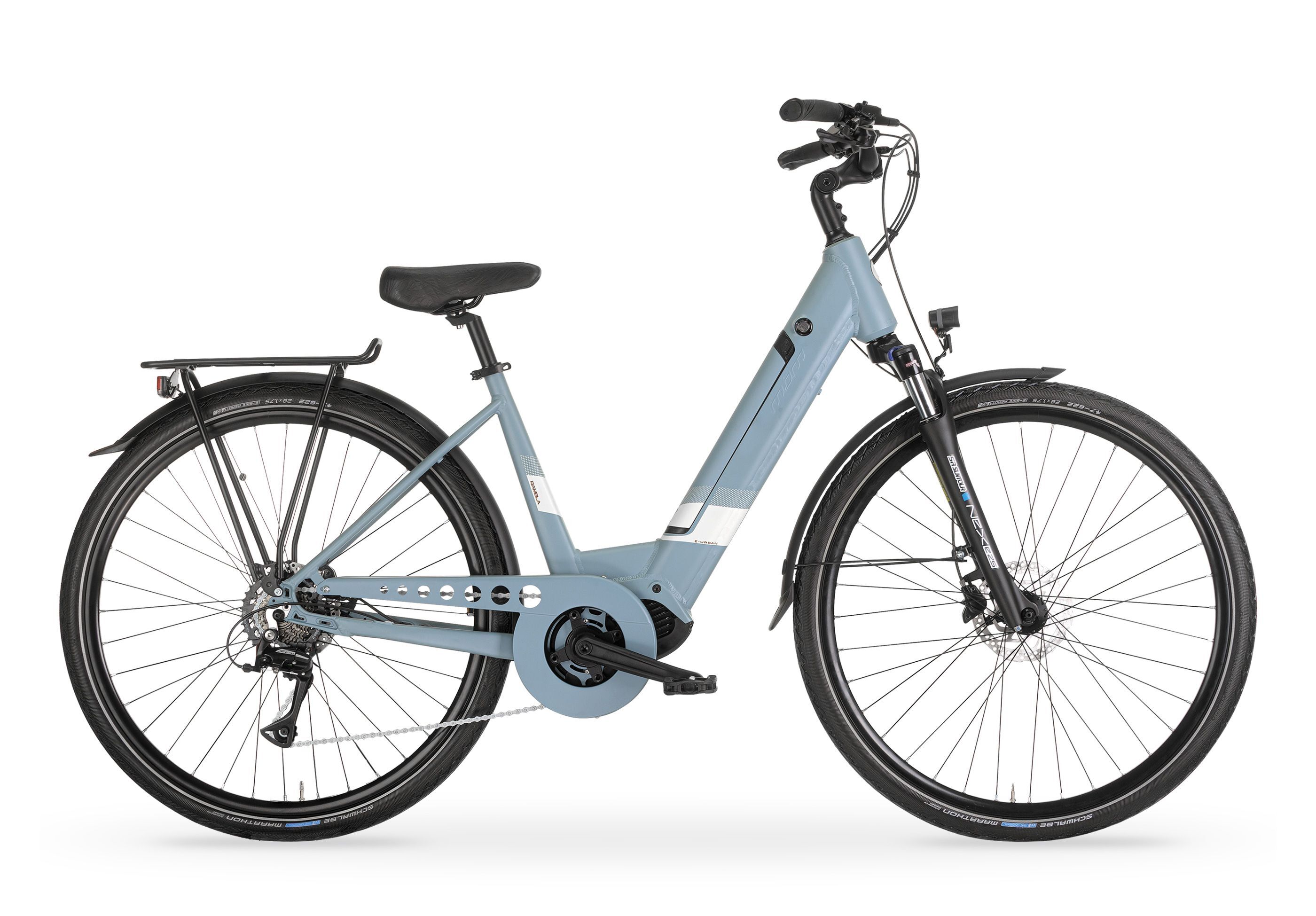 MBM Elektro-Citybike 28 Zoll RAMBLA  SPORT Lady, blau - Bild 1