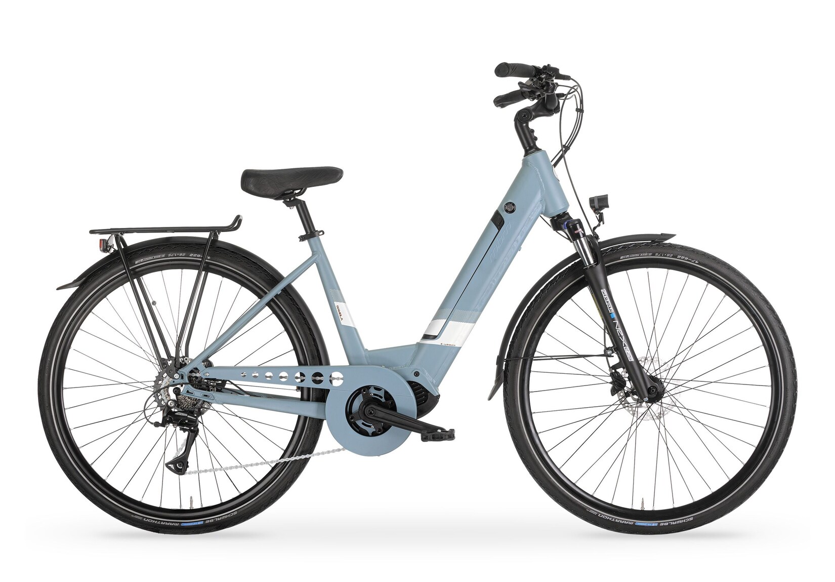 MBM Elektro-Citybike 28 Zoll RAMBLA  SPORT Lady, blau | 04260732868101