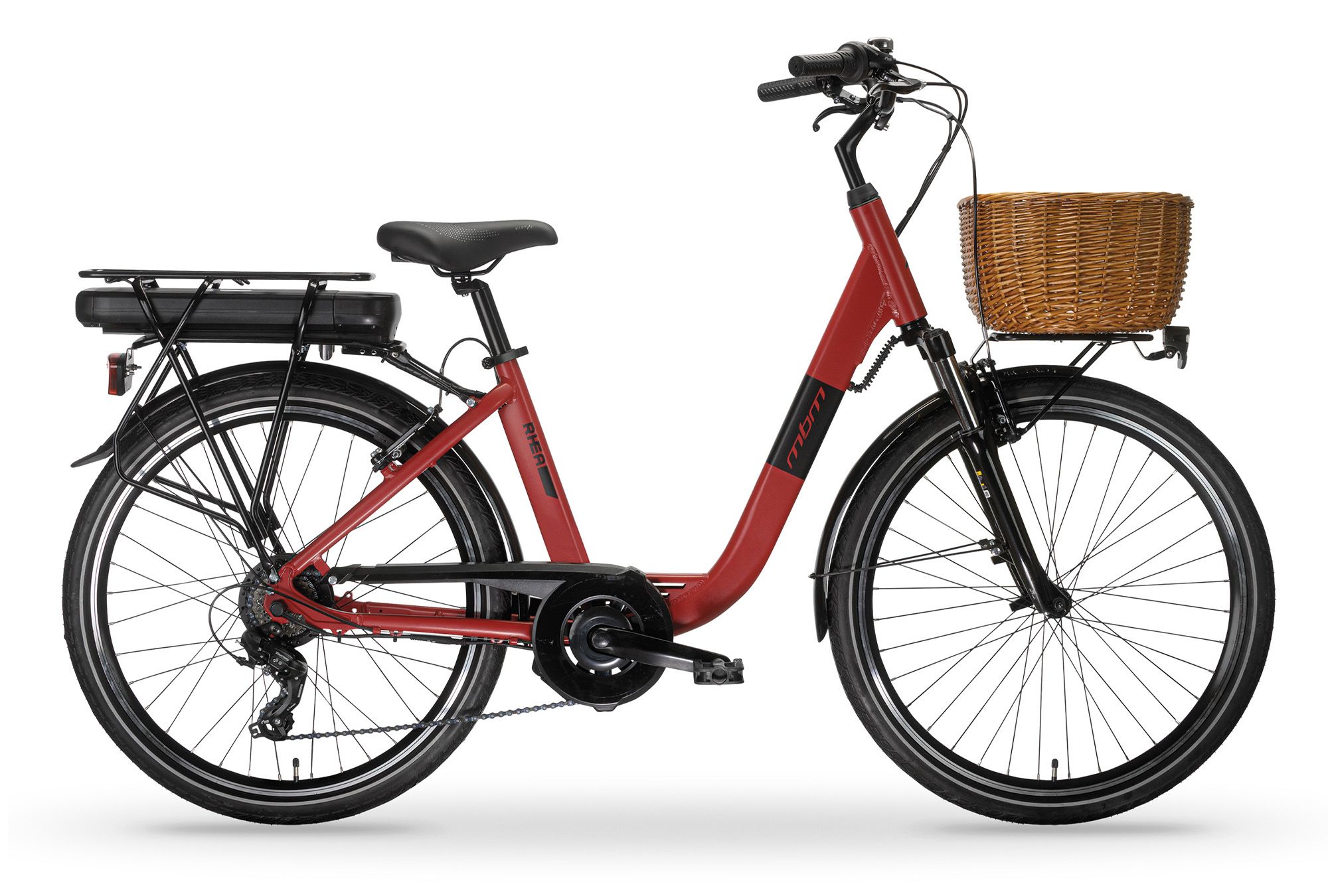 MBM Elektro-Citybike RHEA  26 Zoll, red - Bild 1