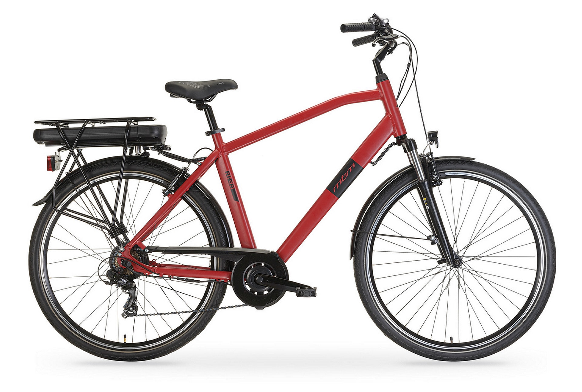 MBM Elektro-Citybike RHEA  MAN 28 Zoll, rot - Bild 1