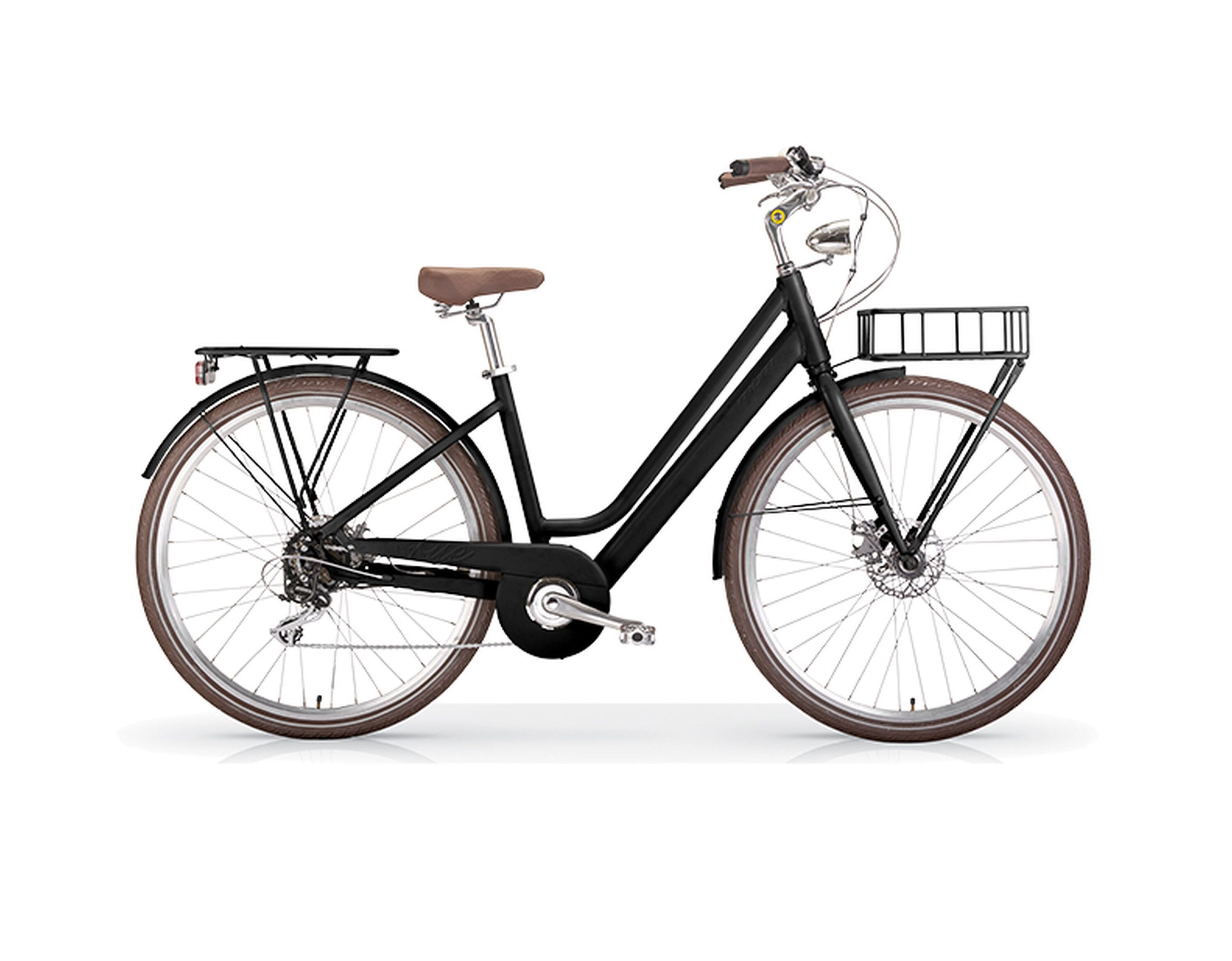 MBM Elektro-Citybike LA RUE 2.0, matt black - Bild 1