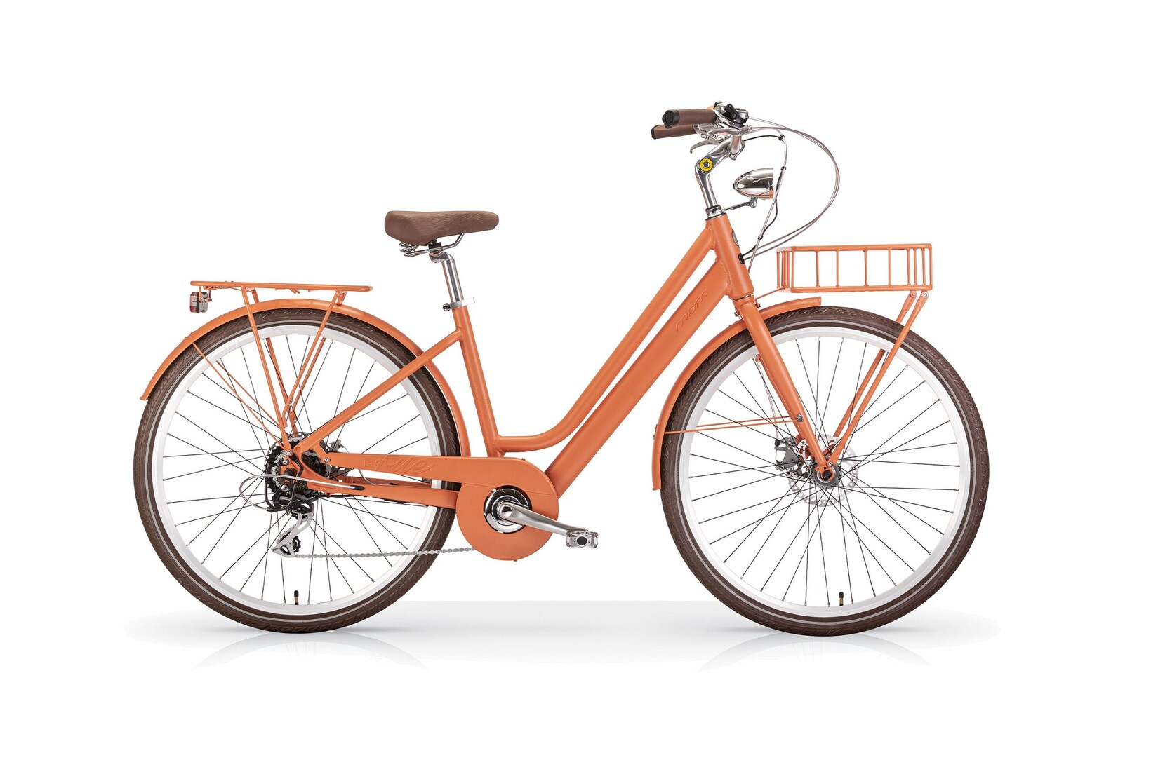 MBM Elektro-Citybike LA RUE 2.0, peach orange | 04262467730173
