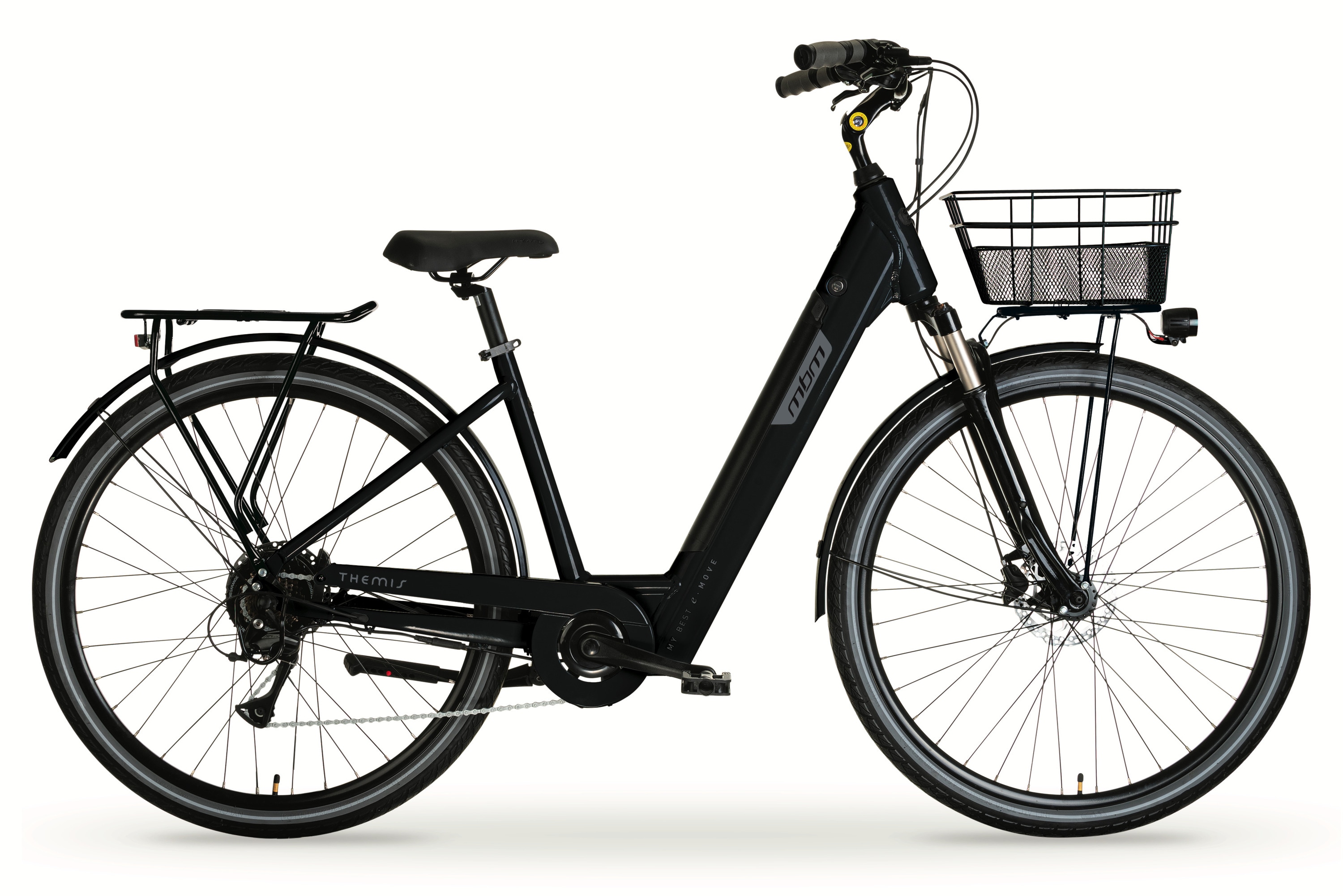 MBM Elektro-Citybike THEMIS 28 Zoll, schwarz - Bild 1
