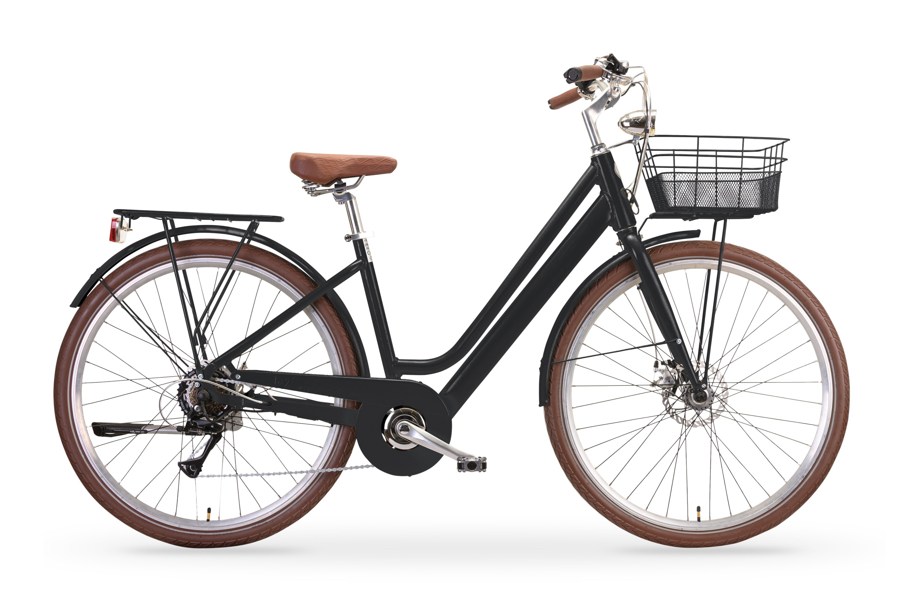 MBM Elektro-Citybike New LA RUE 2.0, schwarz - Bild 1