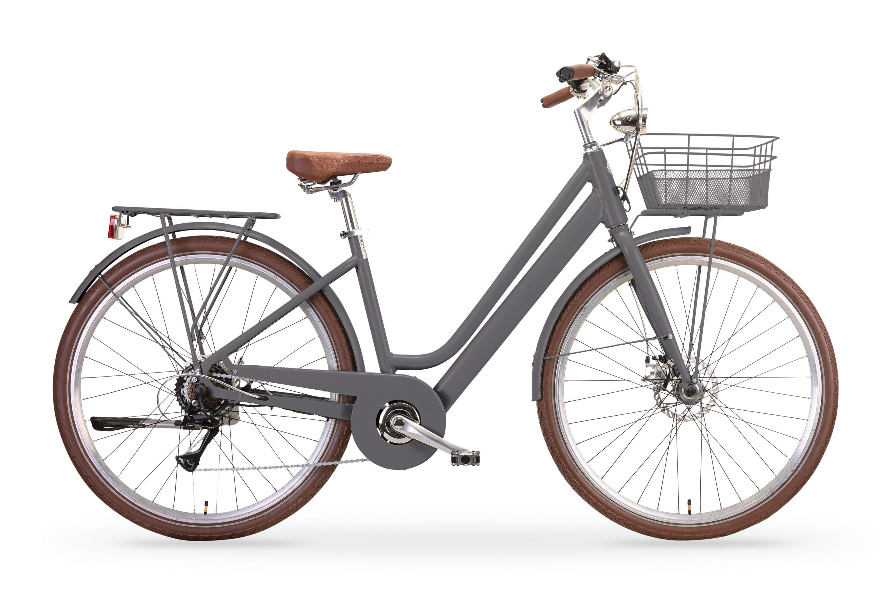 MBM Elektro-Citybike New LA RUE 2.0, grau - Bild 1