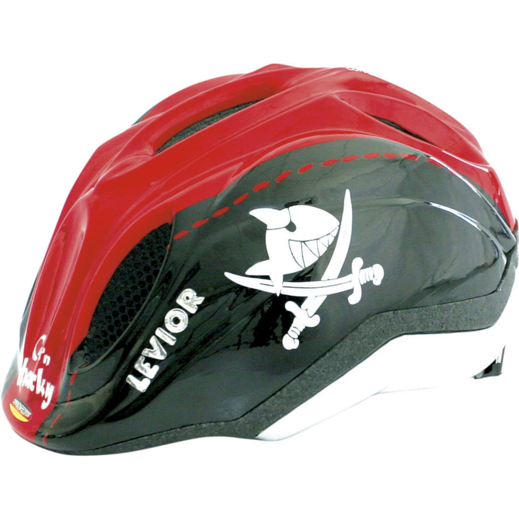 Kinderhelm PRIMO "Sharky Black-Red" - Bild 1