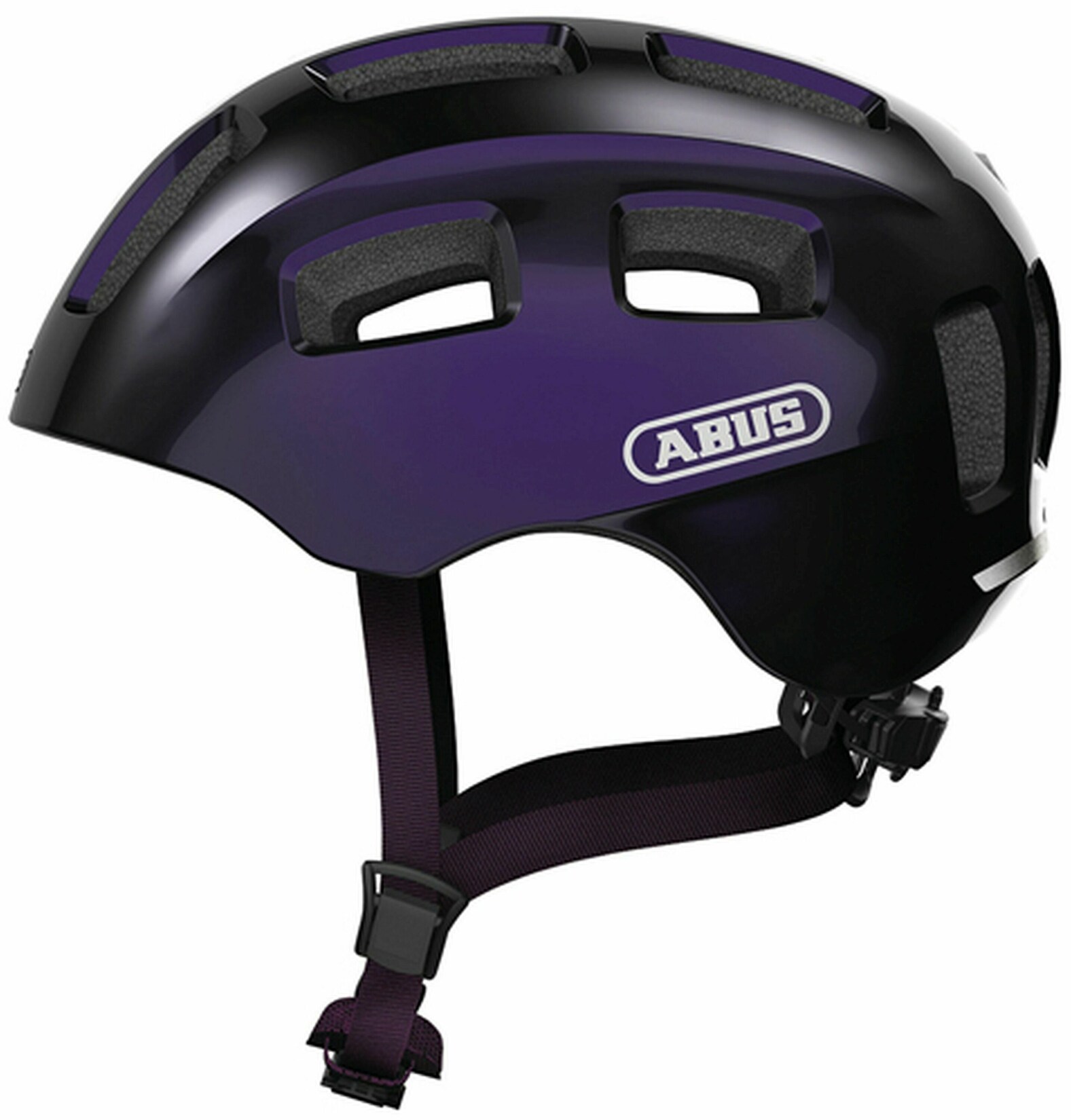 ABUS Kinder-Jugend- Freitzeithelm "Youn-I 2.0", schwarz