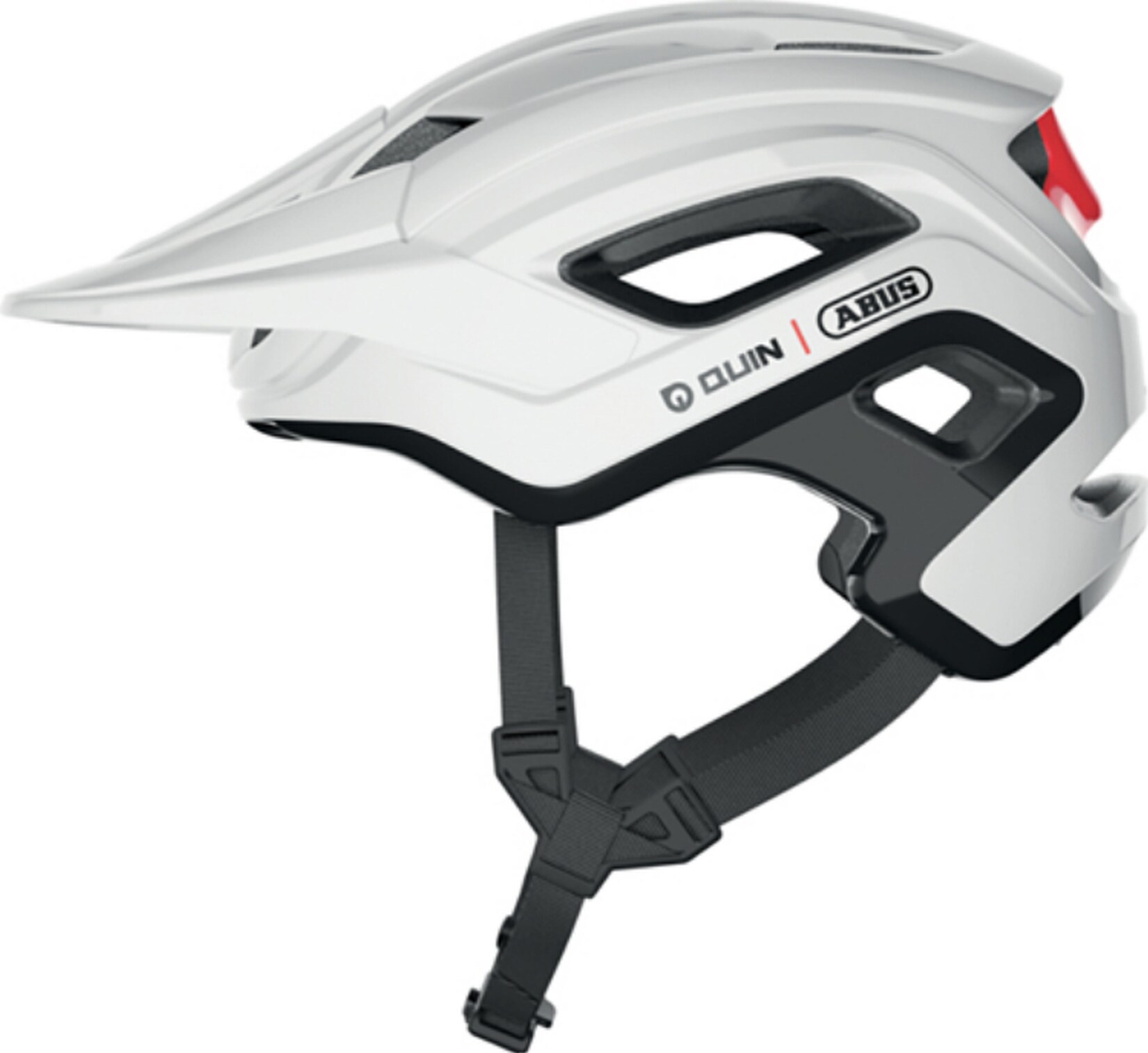 ABUS Rennrad-Helm "Cliffhanger", weiß