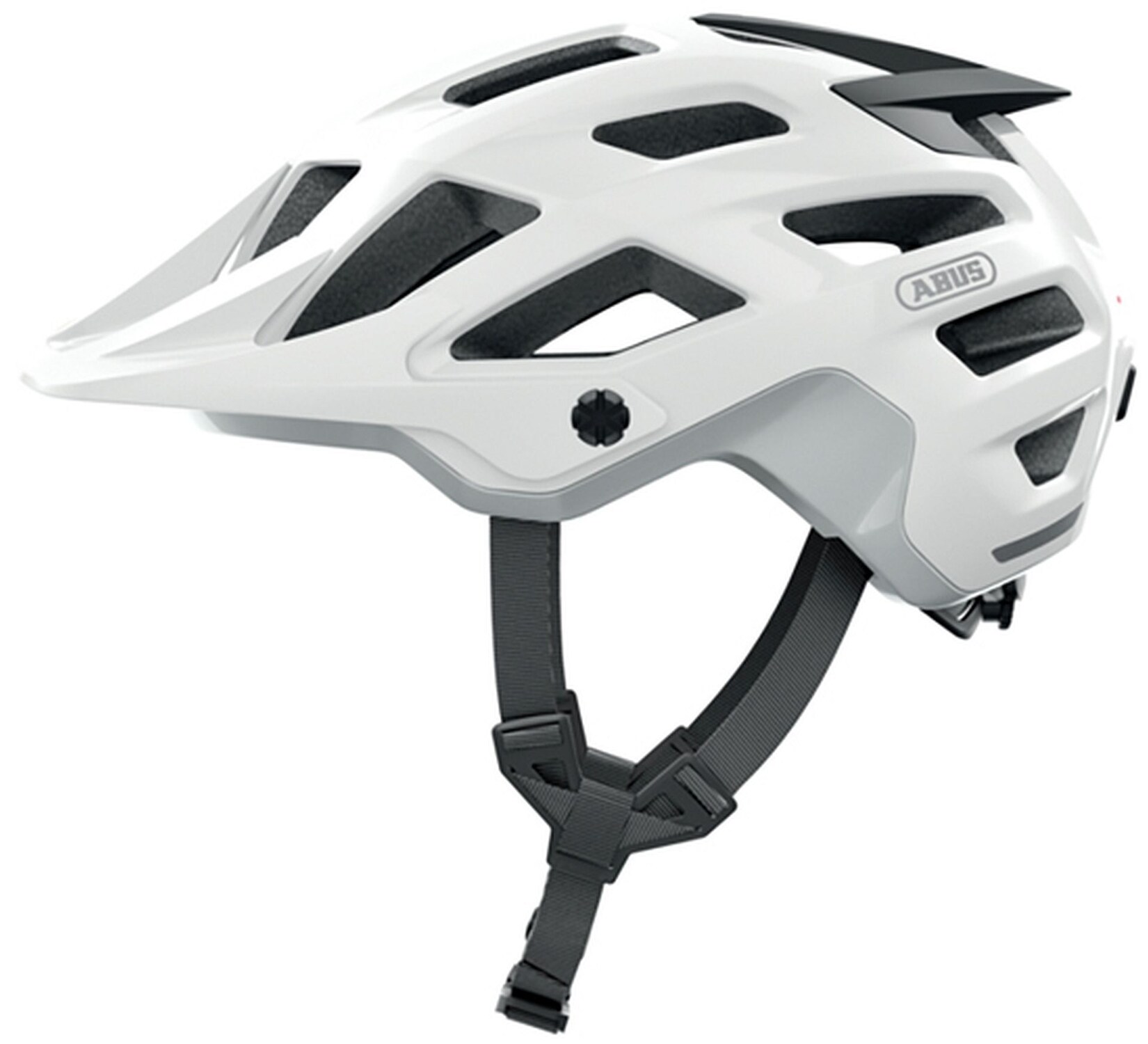 ABUS MTB-Fahrradhelm „Moventor 2.0“, weiß | 04003318654947