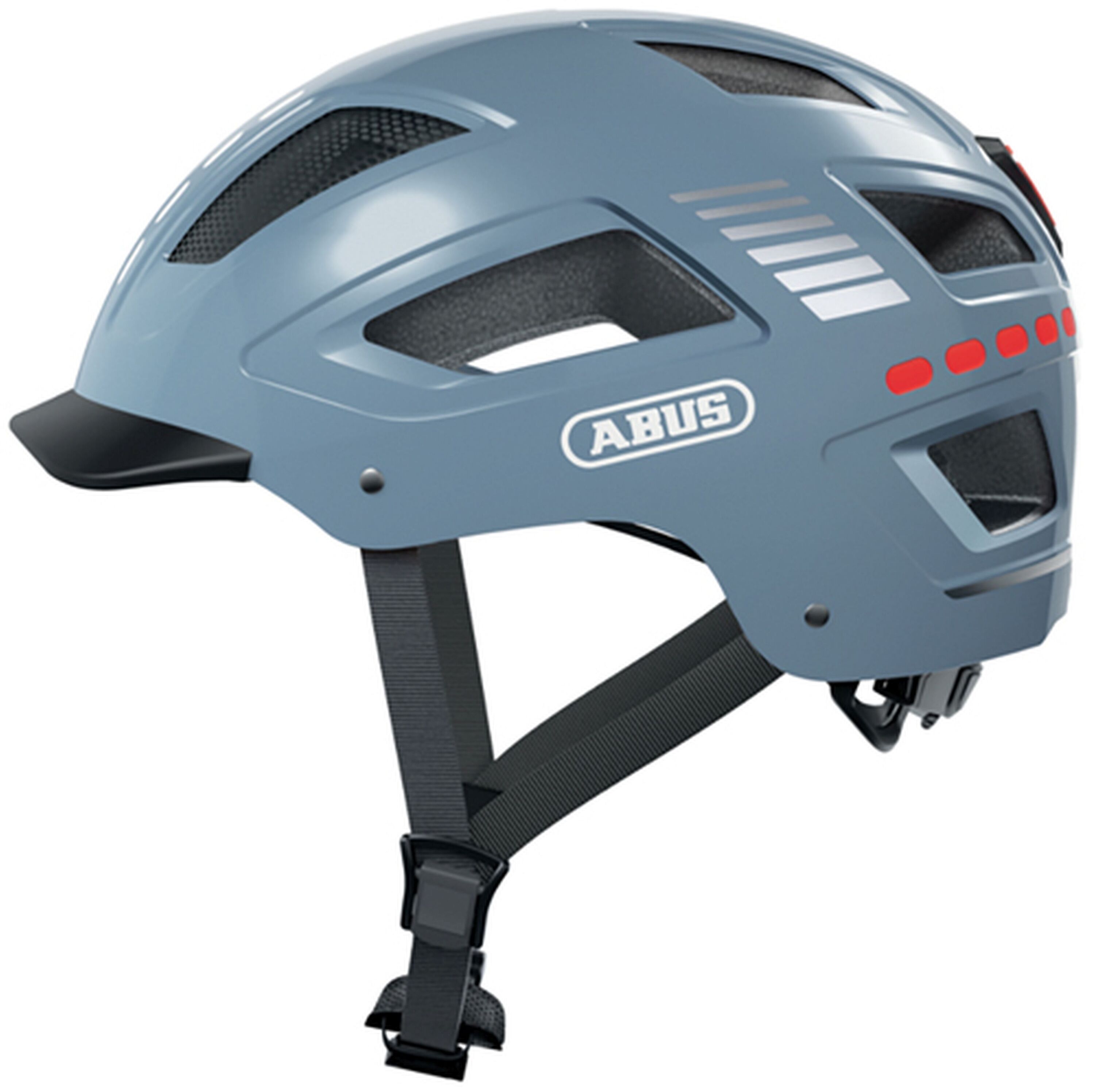 ABUS Fahrradhelm "Hyban 2.0 LED" blau - Bild 1