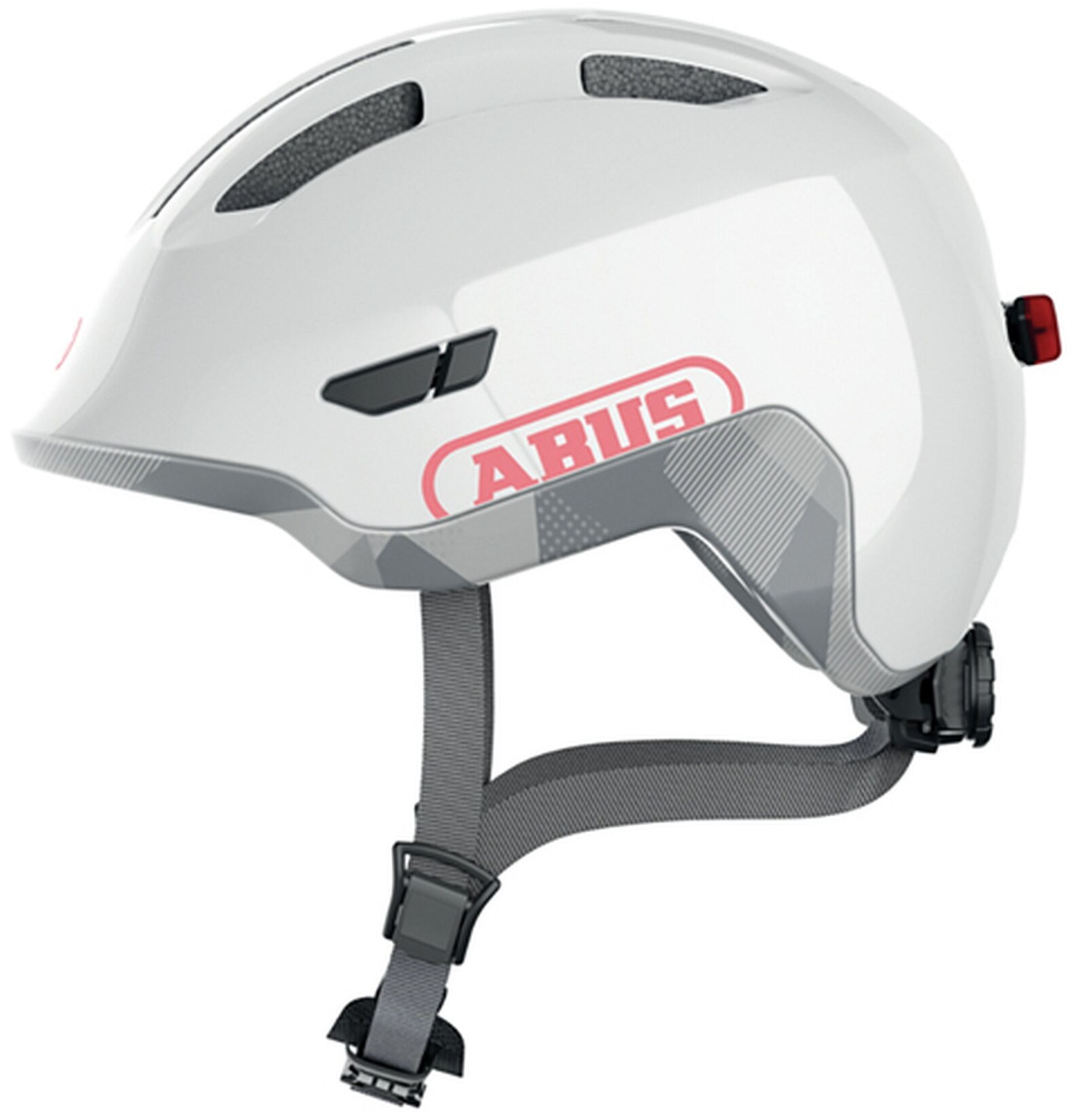ABUS Kinder-Freizeithelm "Smiley 3.0 Ace LED" weiß