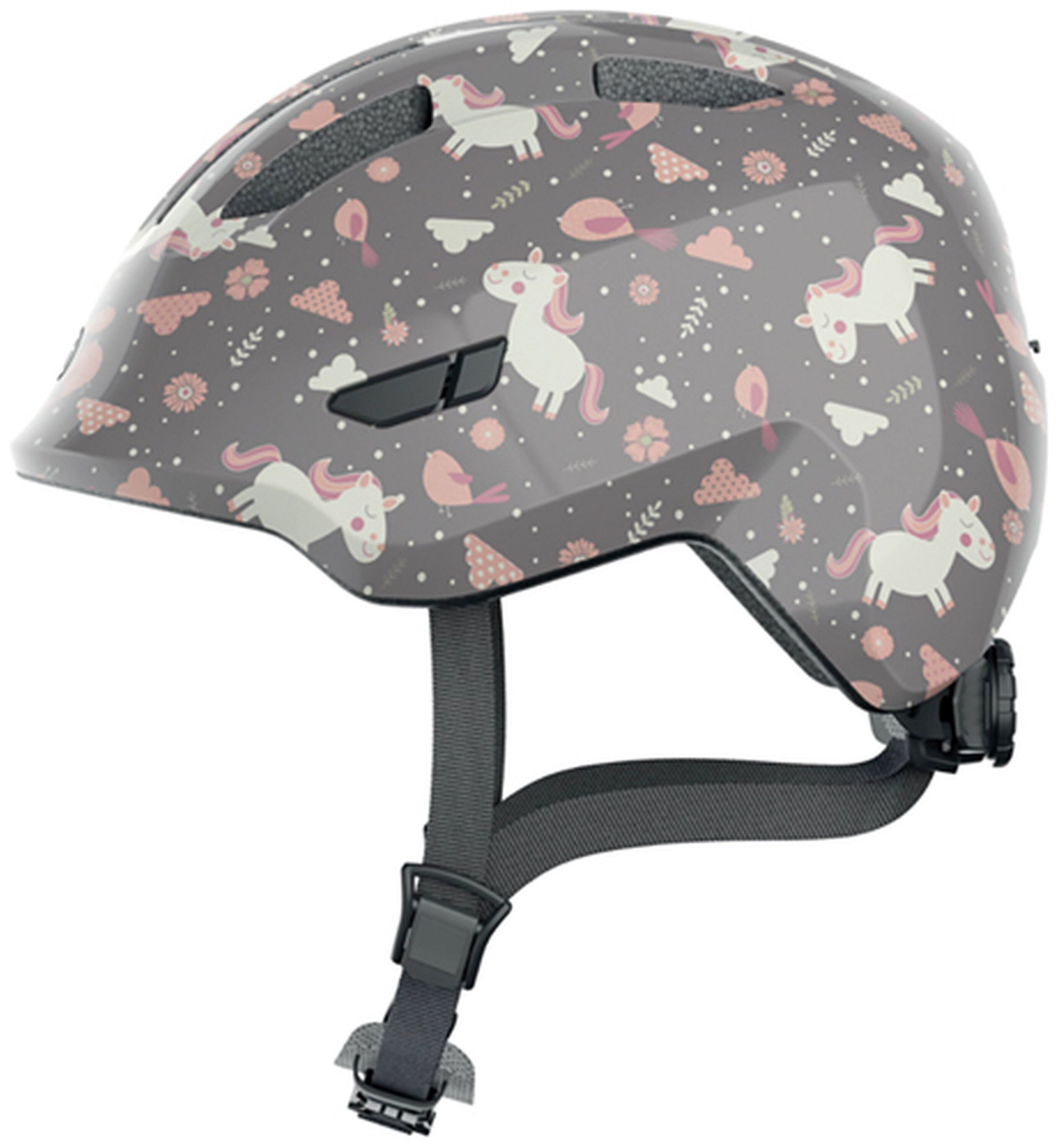 ABUS Kinder-Freizeithelm "Smiley 3.0" grey horse shiny - Bild 1