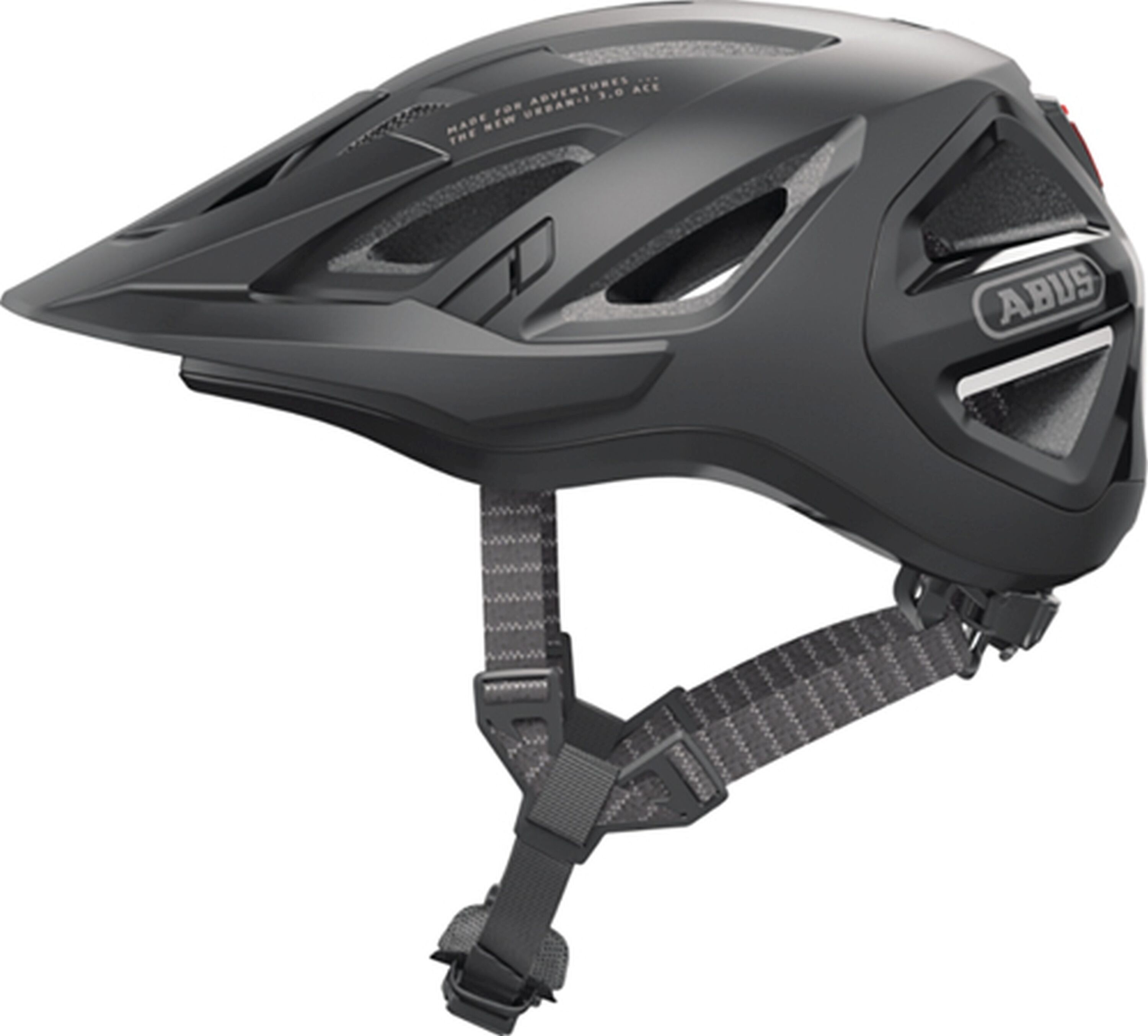 ABUS City-Fahrradhelm  "Urban-I 3.0 Ace",  schwarz - Bild 1