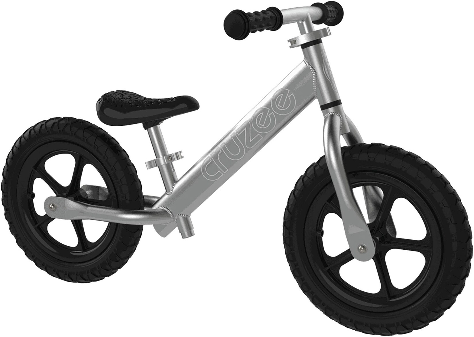 Lernlaufrad Cruzee Spezial, silber
