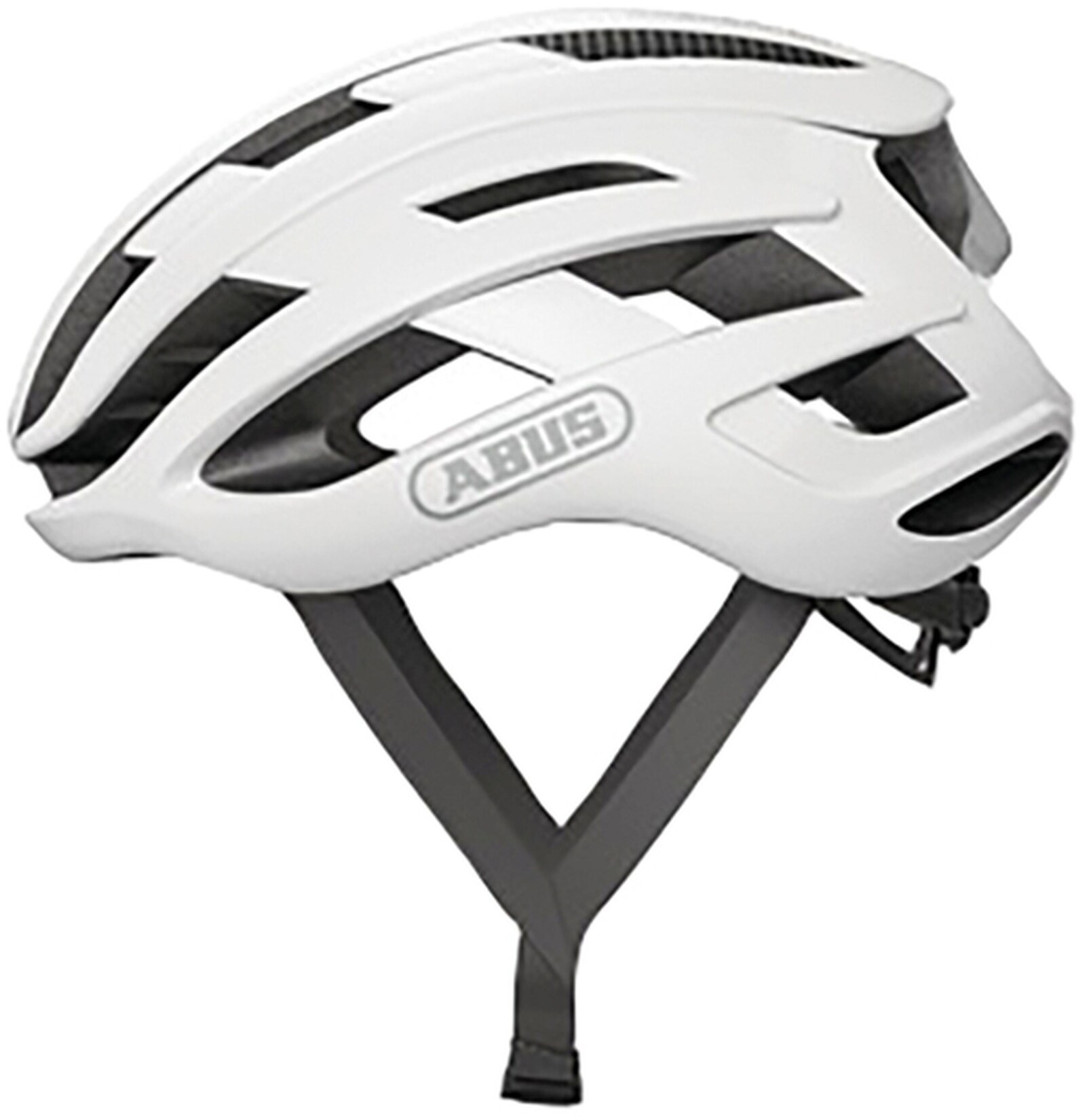 ABUS Rennrad-Fahrradhelm "Airbreaker", weiß