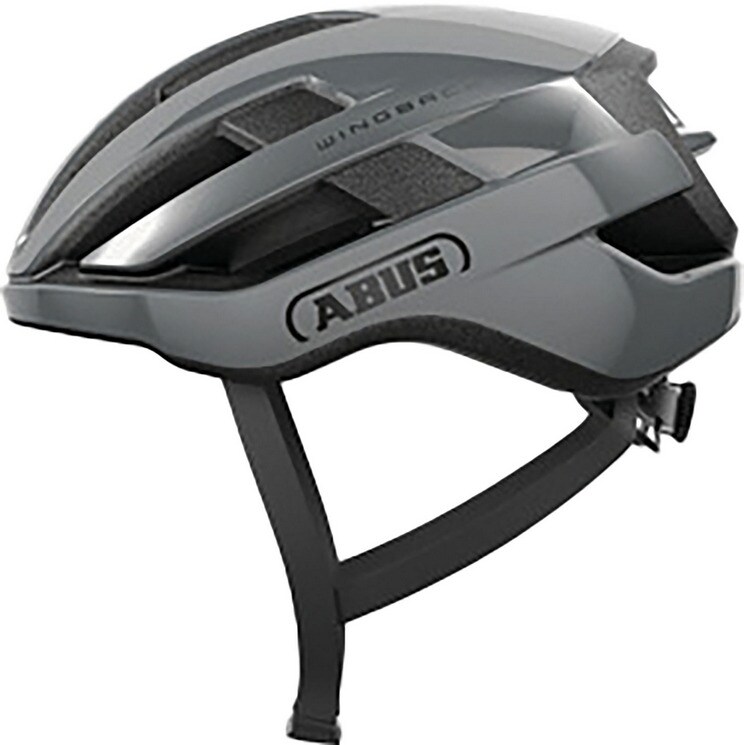ABUS Rennrad-Helm "WingBack", grau