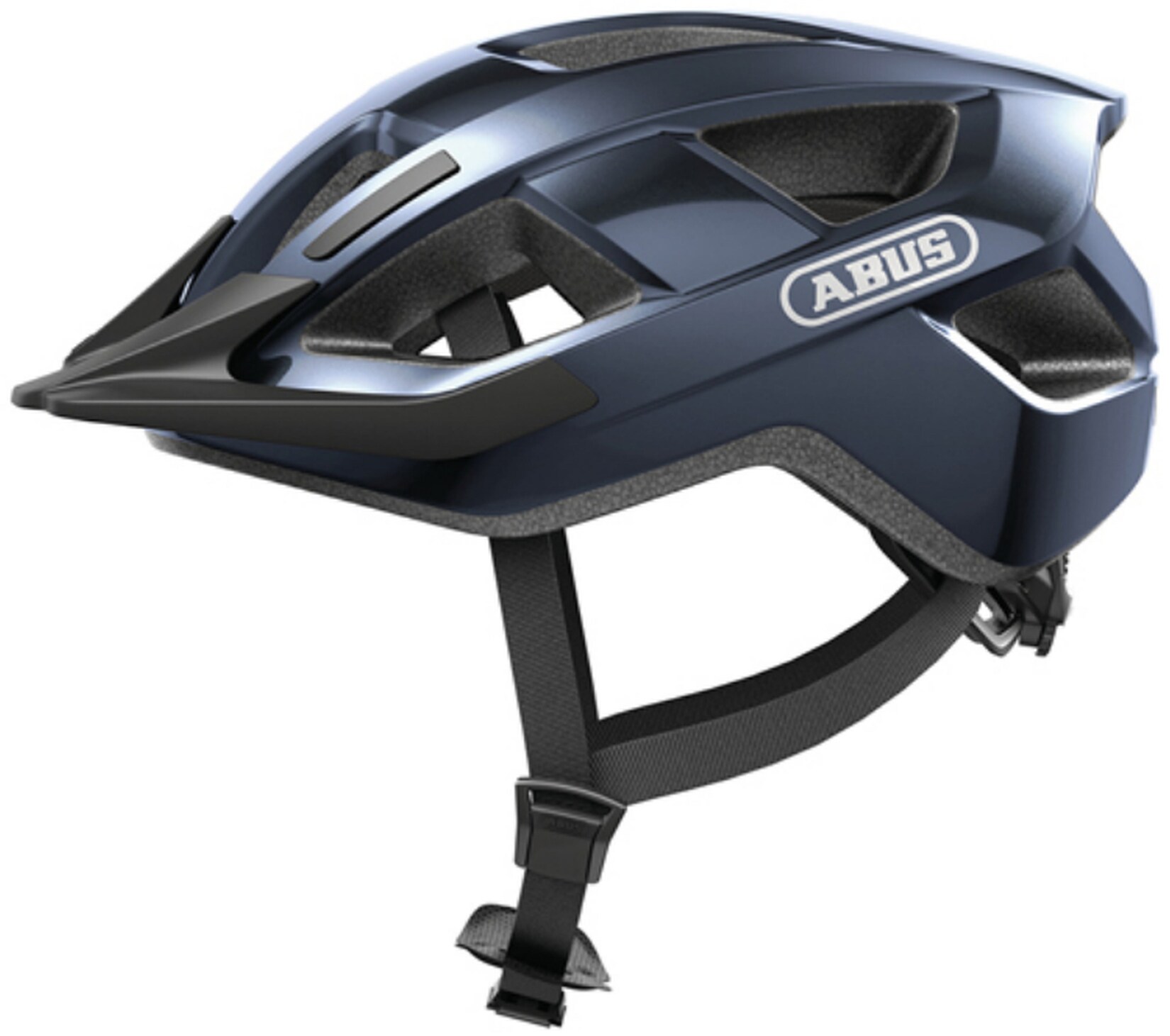 ABUS City-Fahrradhelm Aduro 3.0 LED, midnight blue