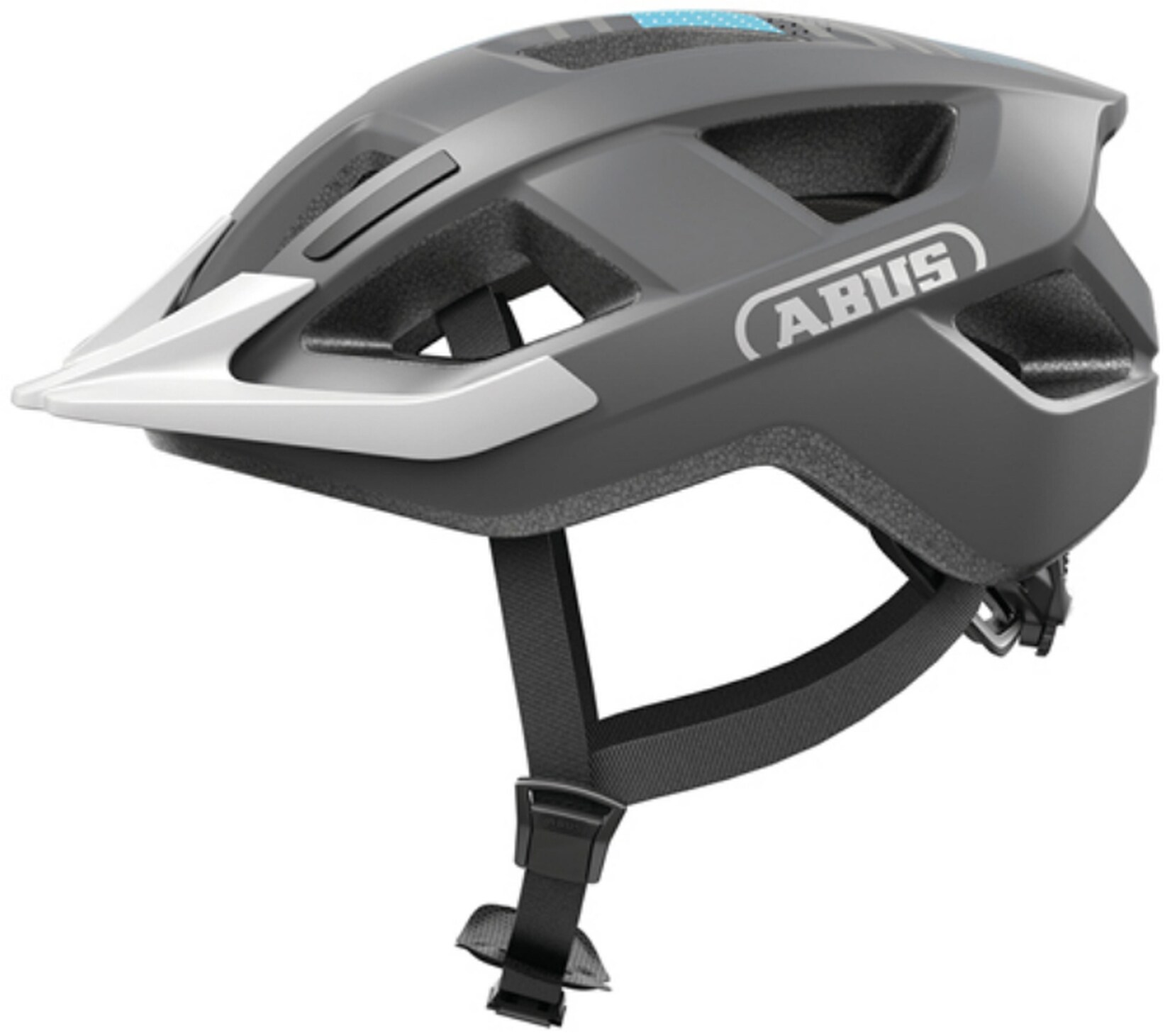 ABUS City-Fahrradhelm Aduro 3.0 LED, race grey