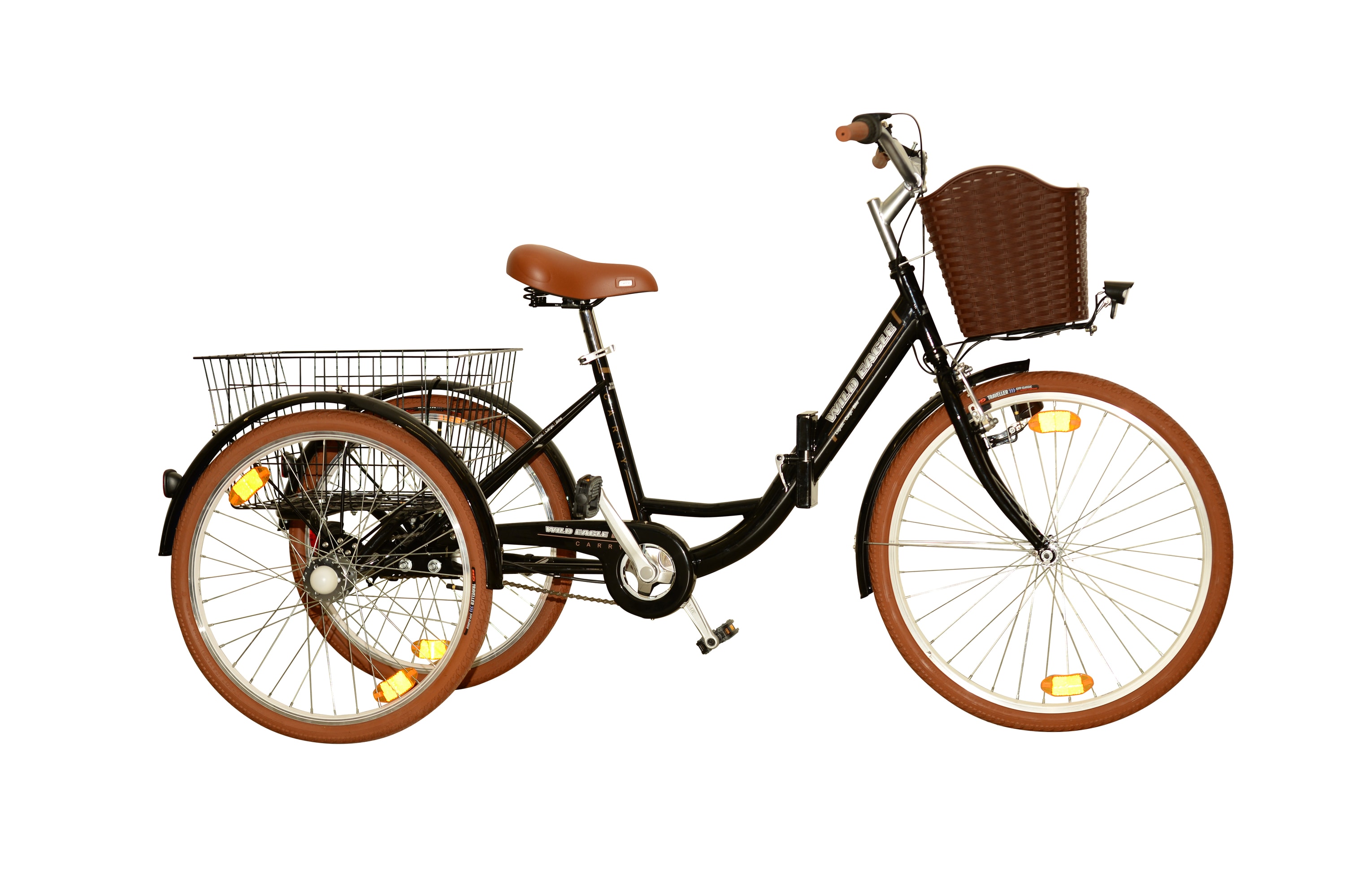 Wild Eagle Dreirad 26/24" mit 3-Gang Klappdreirad faltbar - Bild 1