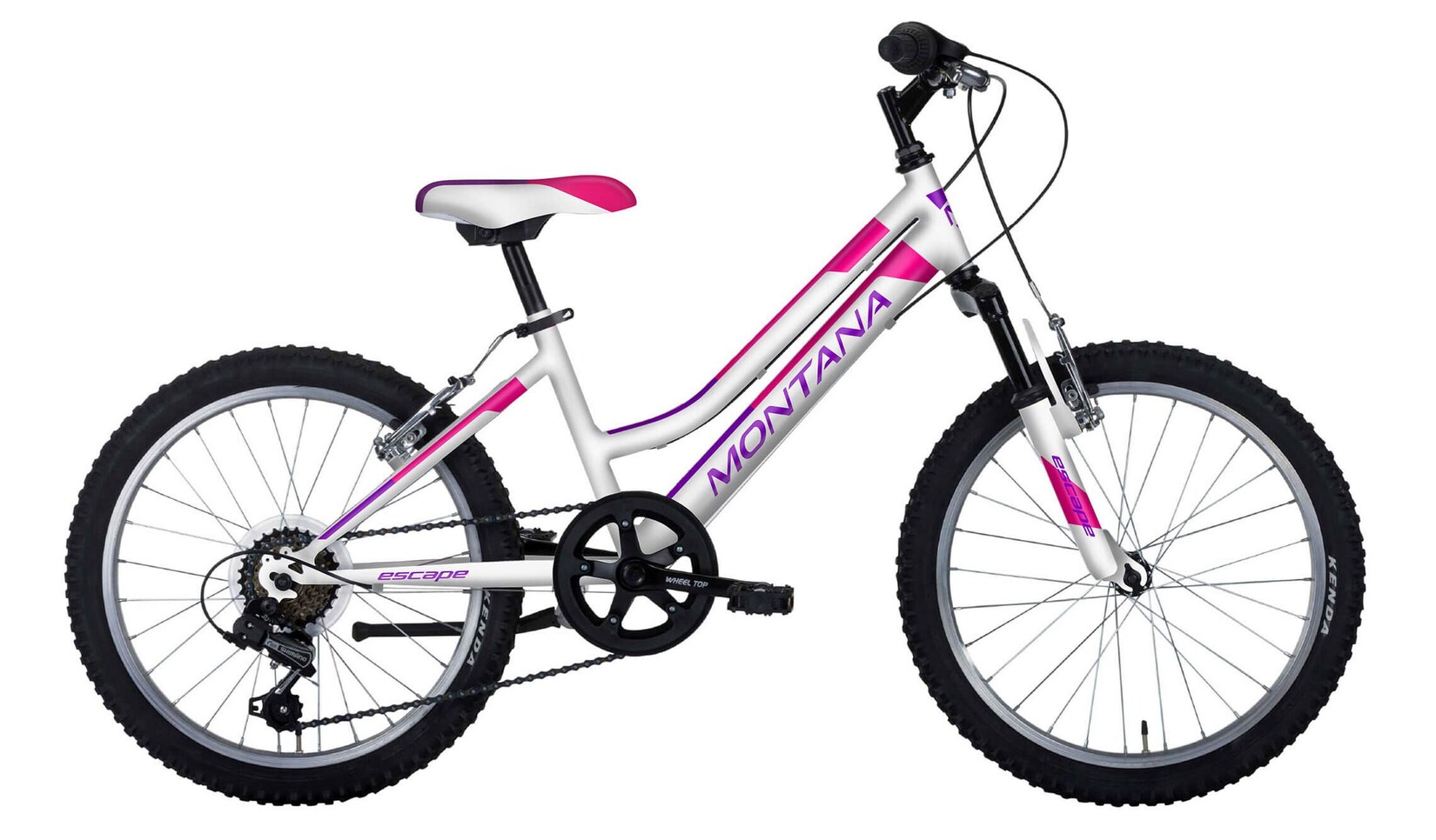 Montana Mountainbike 20  Zoll ESCAPE Girl, weiß | 04262467730555