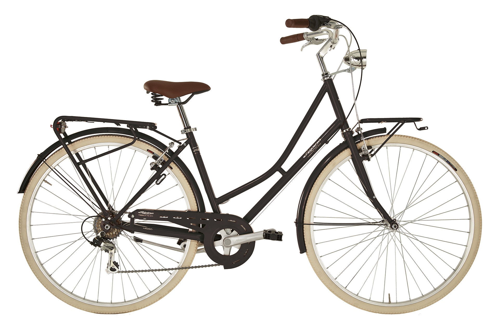 ANITAbyAlpina Retrofahrrad RONDINE 28 Zoll, schwarz - Bild 1