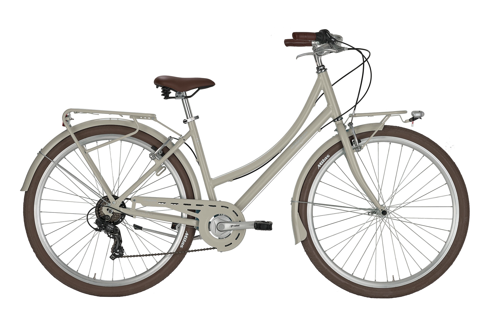 ANITAbyAlpina Cityfahrrad VELVET 28 Zoll, grau - Bild 1