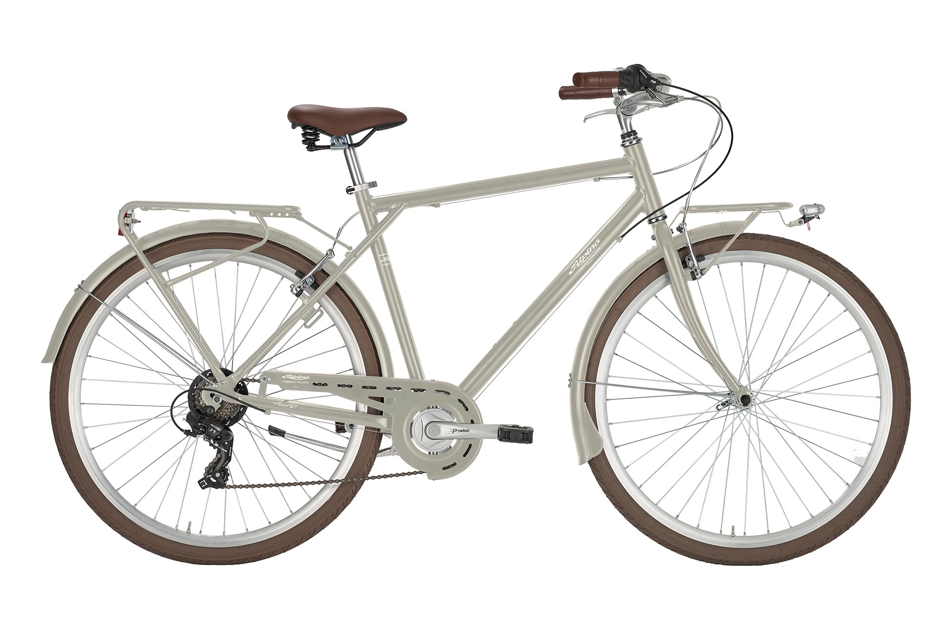 ANITAbyAlpina Cityfahrrad VELVET Man 28 Zoll, grau - Bild 1