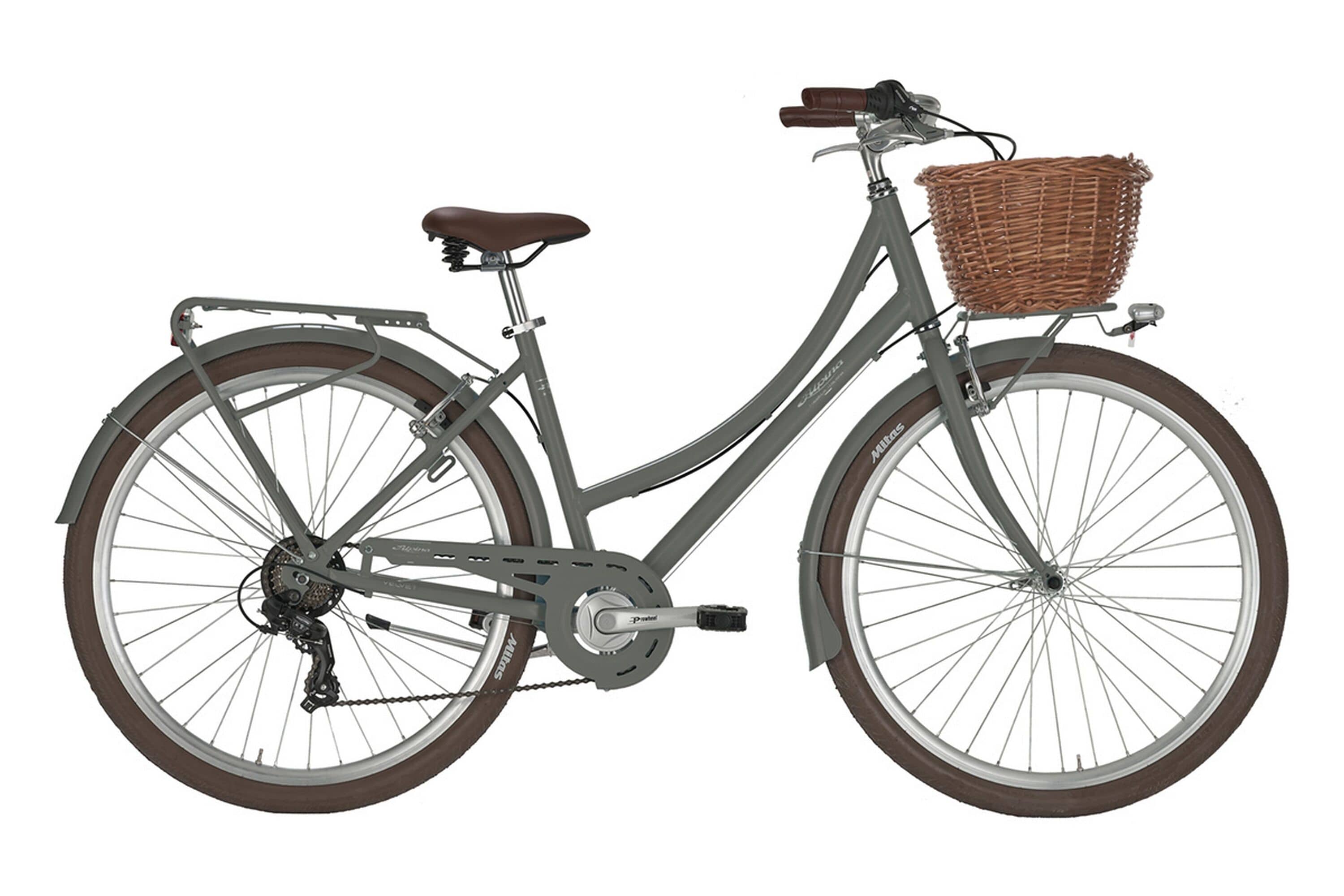 ANITAbyAlpina Cityfahrrad 28 Zoll VELVET Lady, oliv - Bild 1