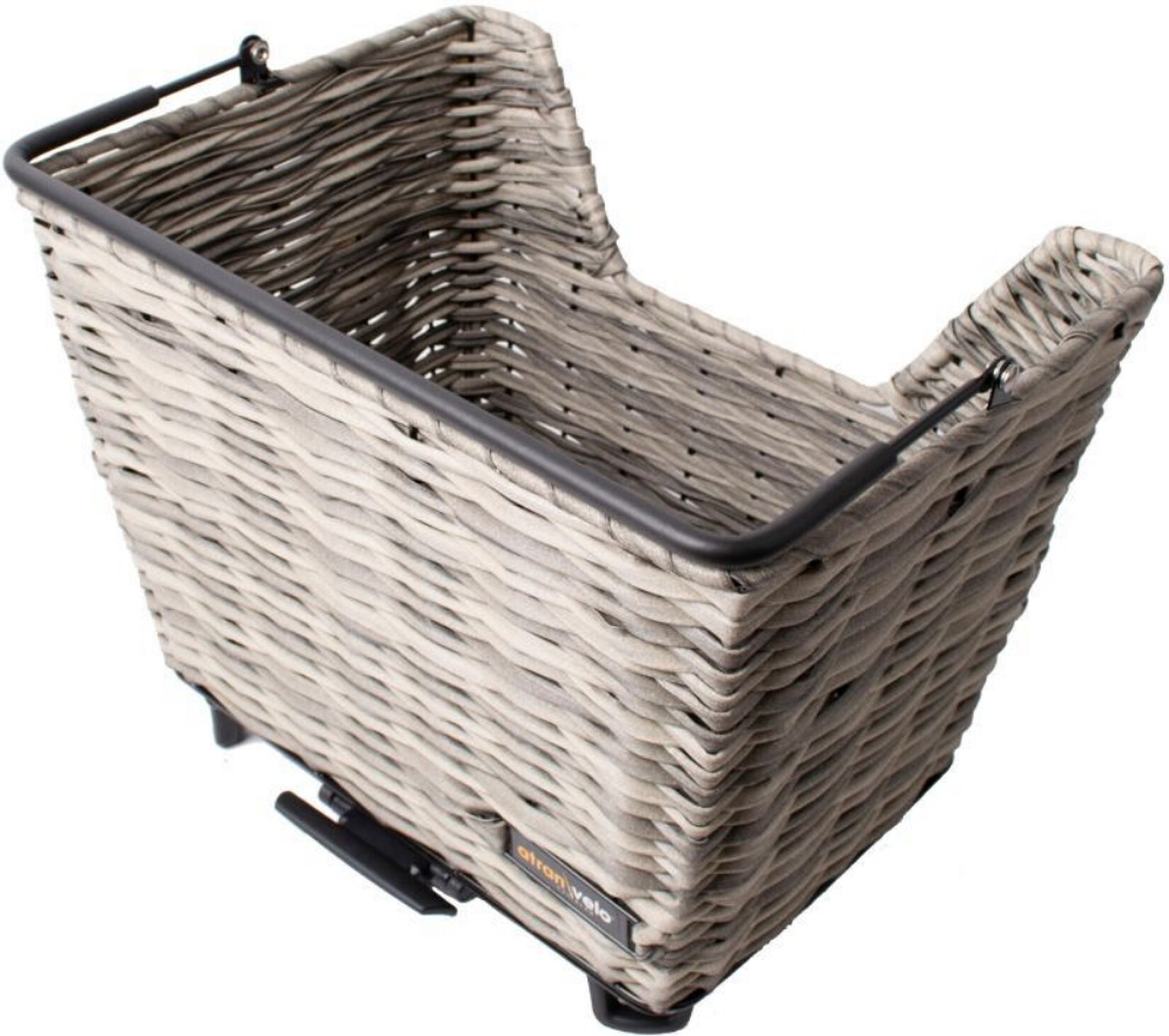 Hinterrad-Fahrradkorb "Picnic AVS", grau