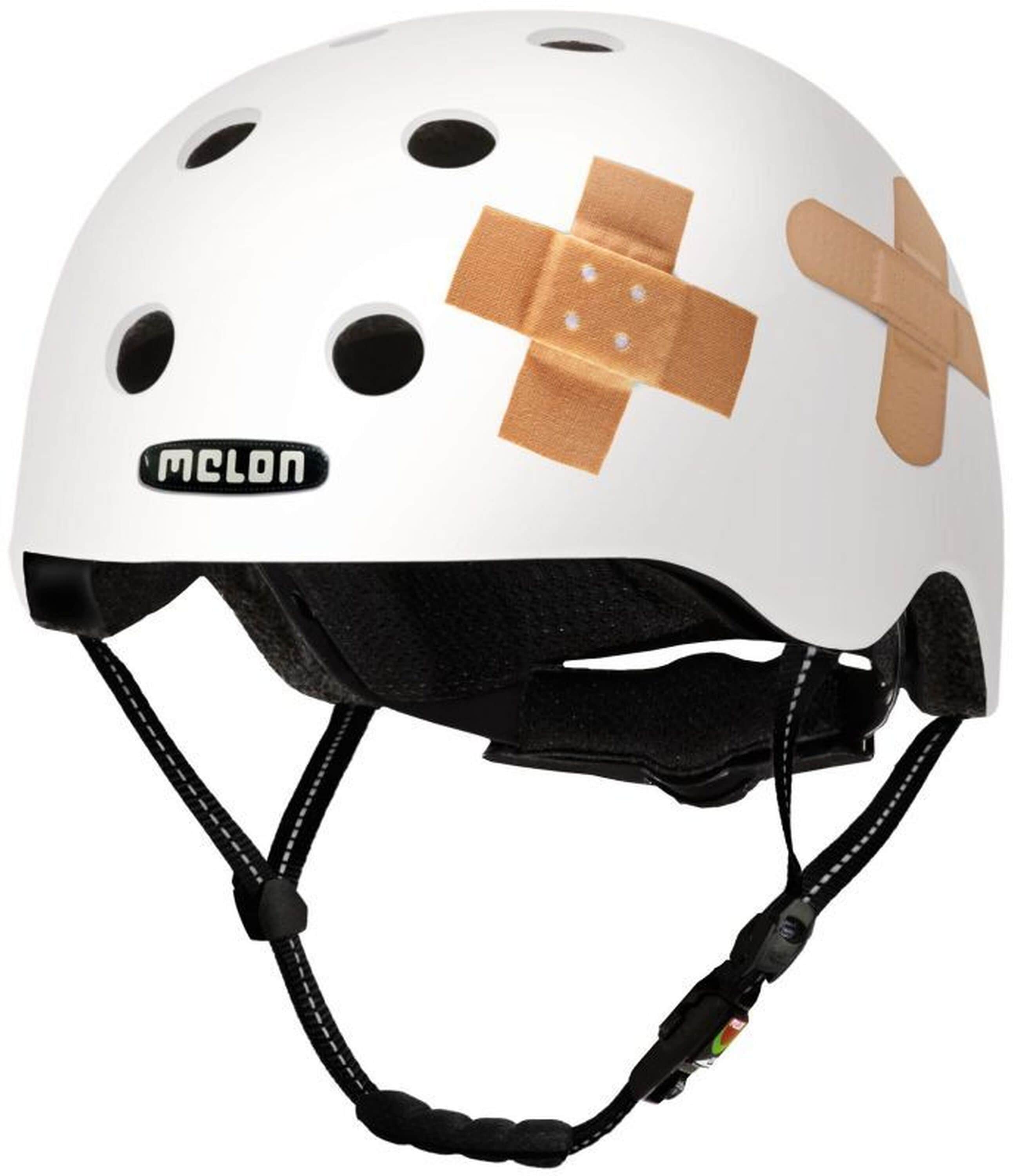 City-Fahrradhelm "All Stars", plastered white matt - Bild 1