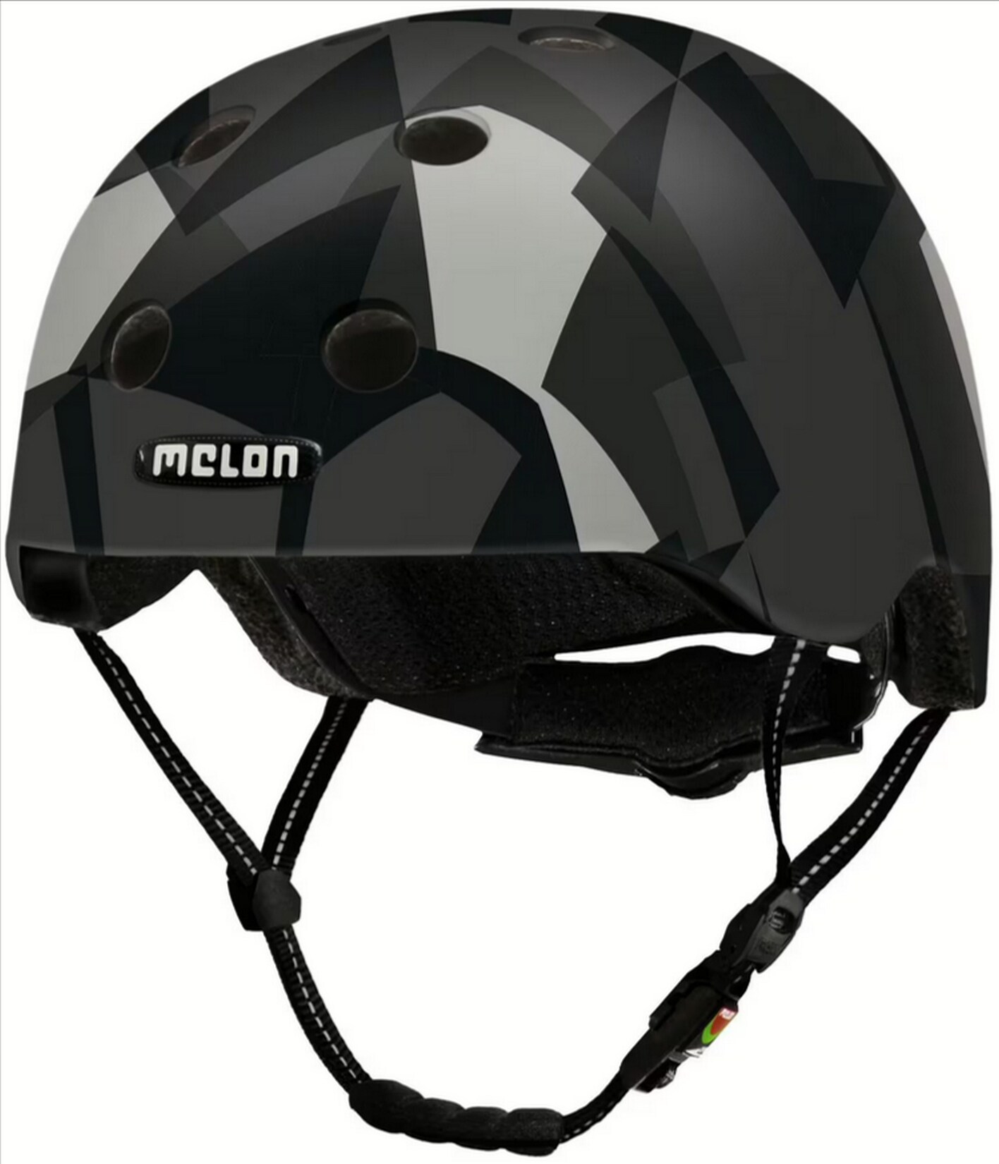 City-Fahrradhelm "Mosaique", black widow mat