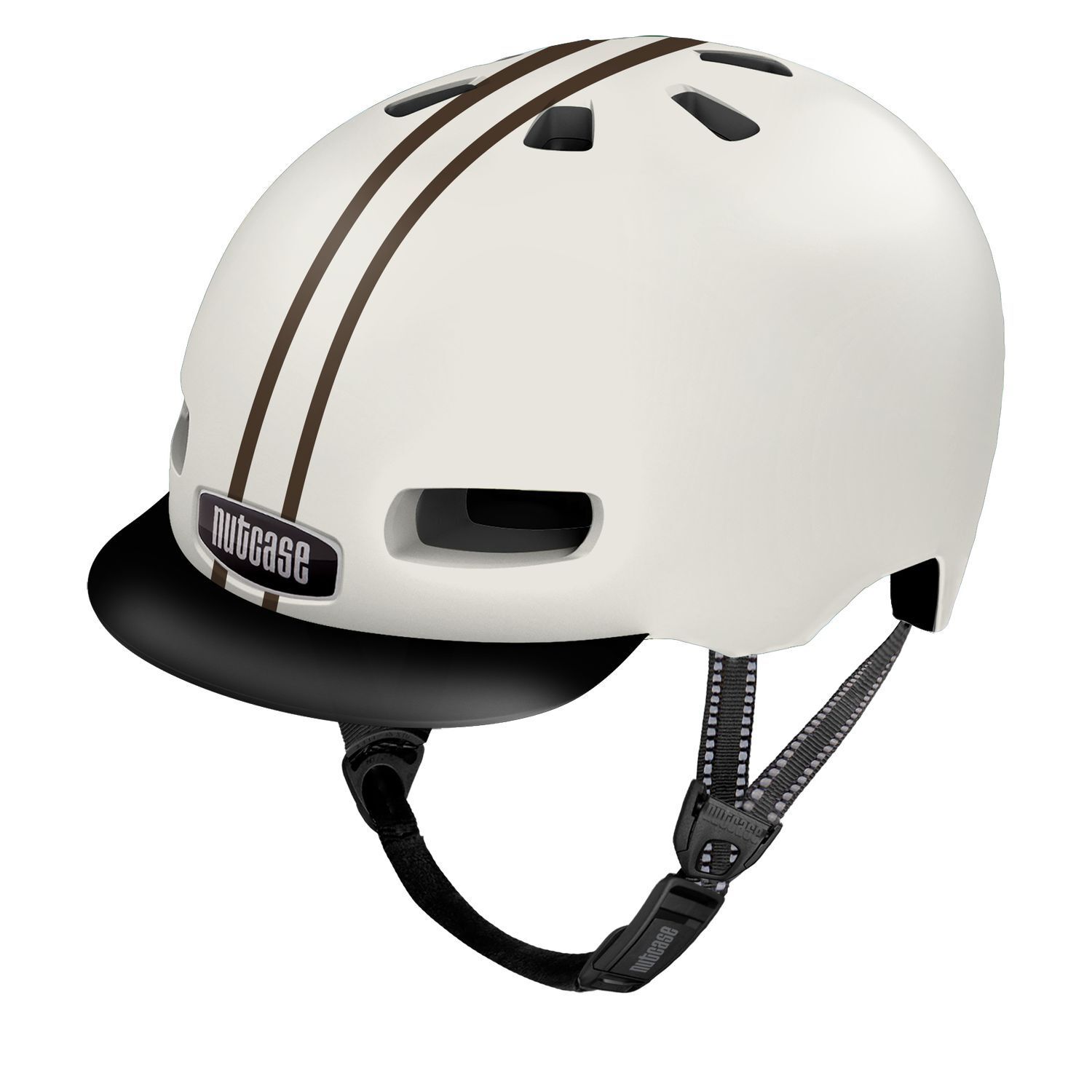 CRATONI Fahrradhelm Street MIPS, Gloss, Leather Bound Stripe - Bild 1