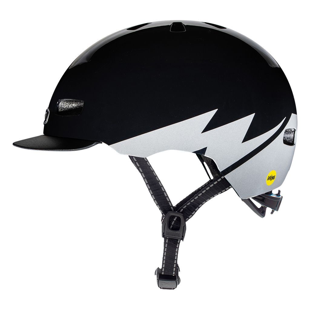 CRATONI Fahrradhelm Street MIPS Gloss Reflective, Darth Lightnin - Bild 1