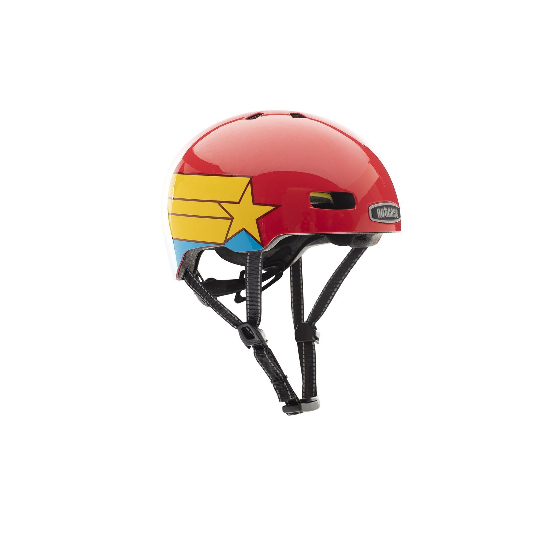 KED Kinder-Fahrradhelm  Little Nutty MIPS Gloss, SUPA DUPA - Bild 1