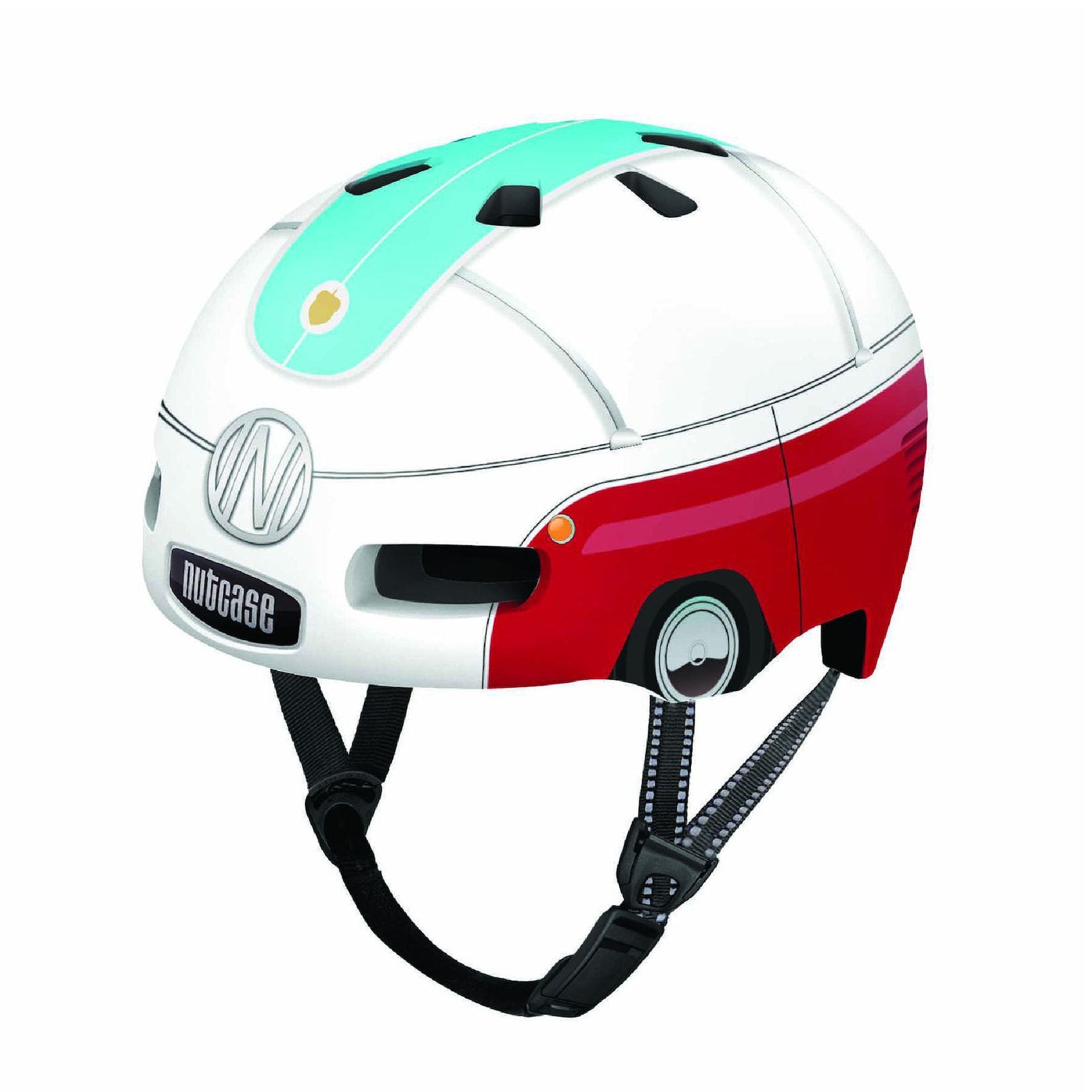 KED Kinder-Fahrradhelm Little Nutty, Surfs Up