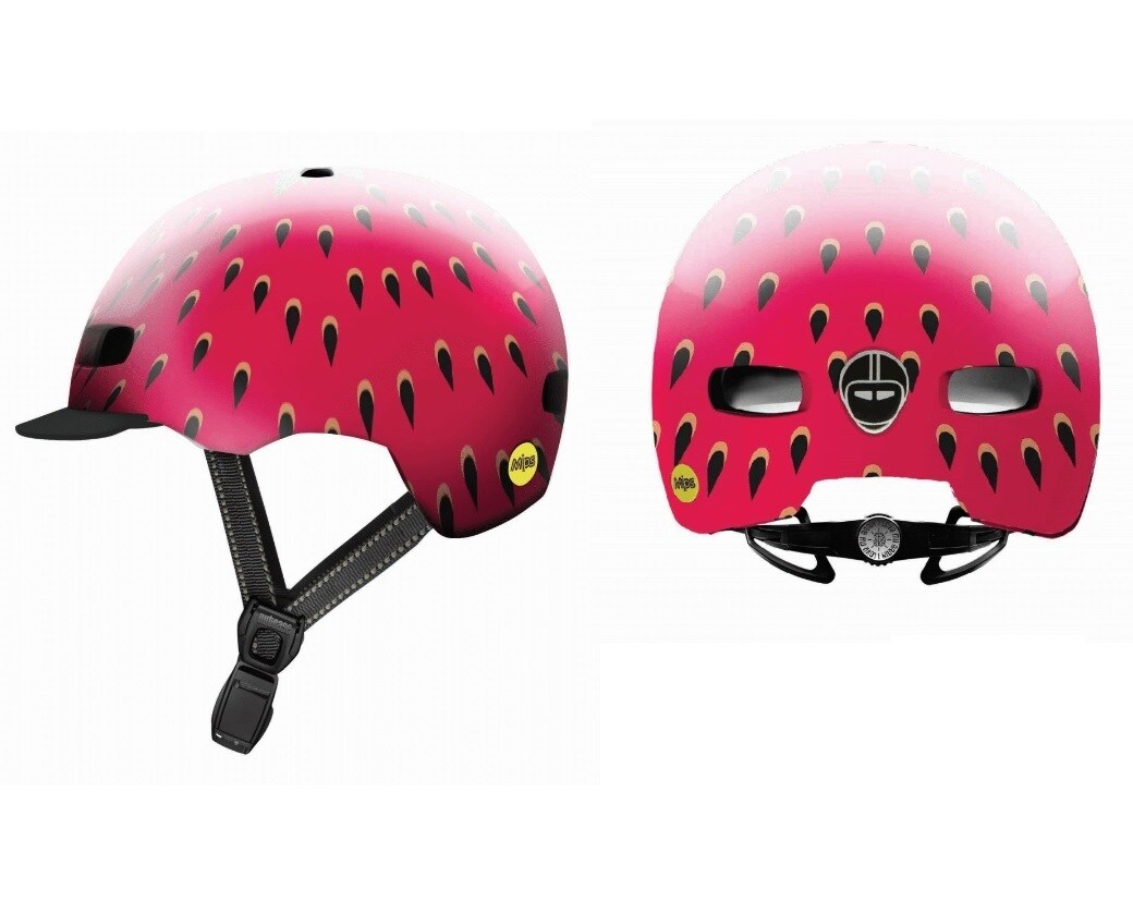 KED Kinder-Fahrradhelm  Little Nutty, VERY BERRY - Bild 1