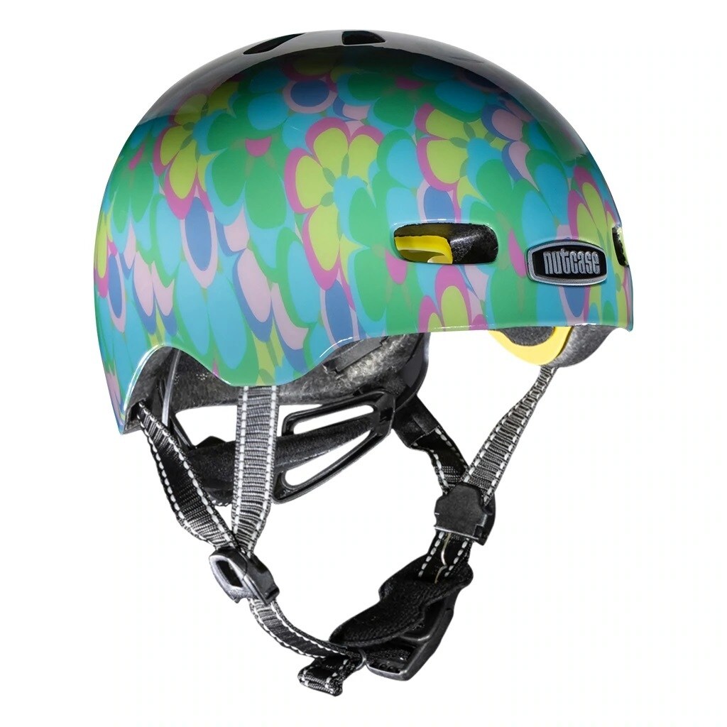 KED Kinder-Fahrradhelm Baby Nutty, Petal To Metal