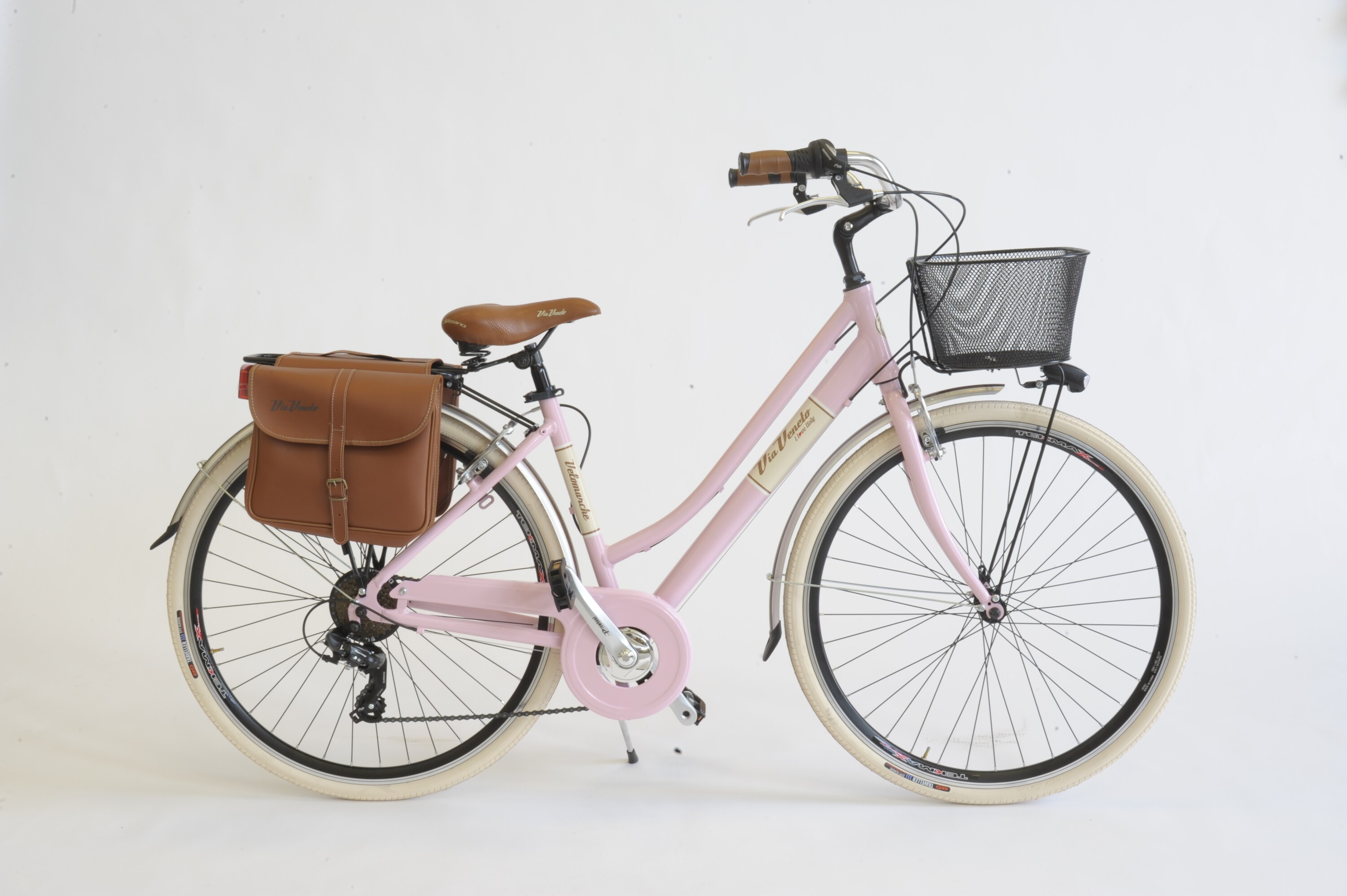Via Veneto Cityfahrrad 28 Zoll 605 Aluminium Lady rosa - Bild 1