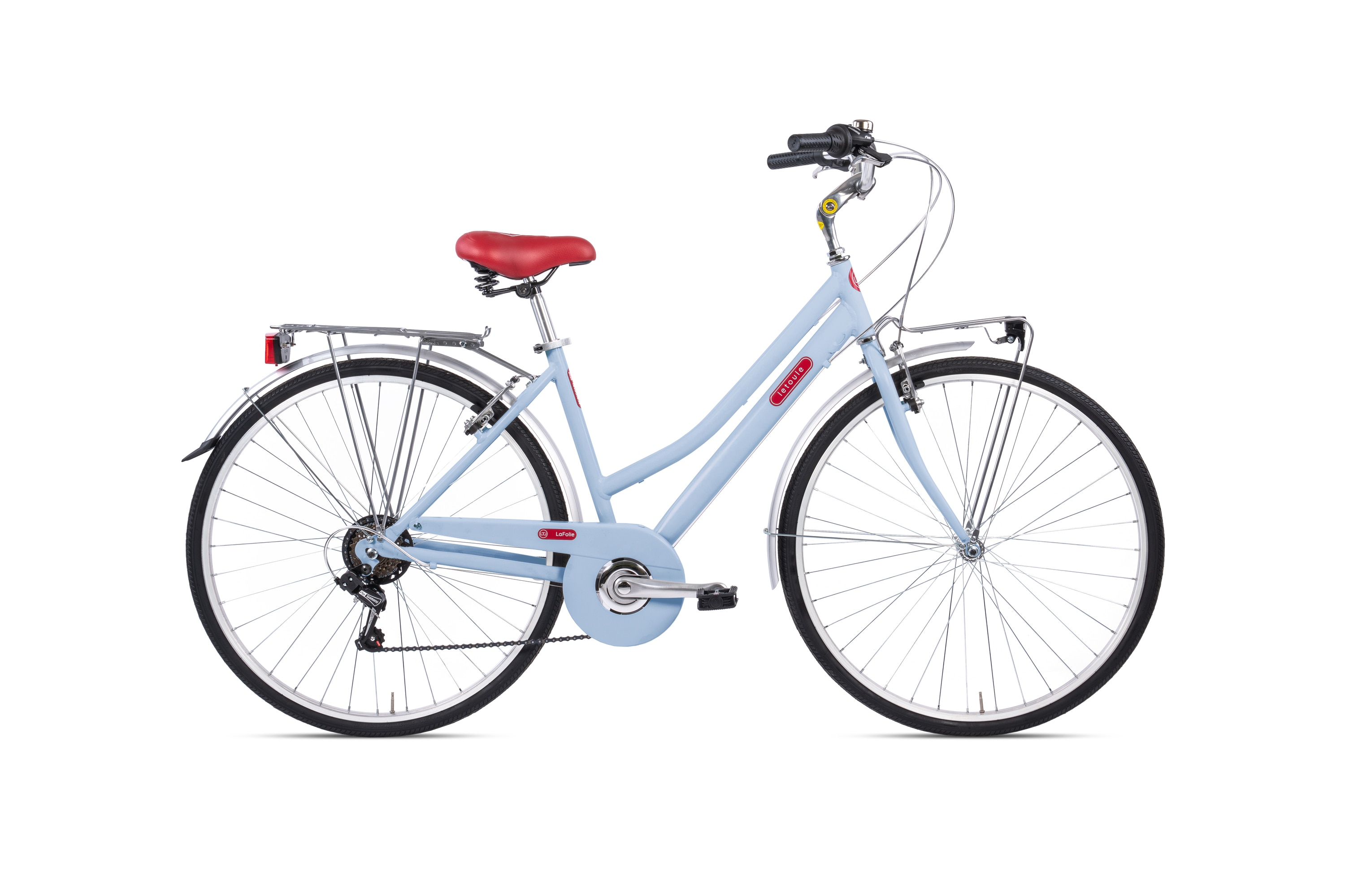 Via Veneto Cityfahrrad 28 Zoll LETOULE "LaFolie" Lady,  Cielo - Bild 1