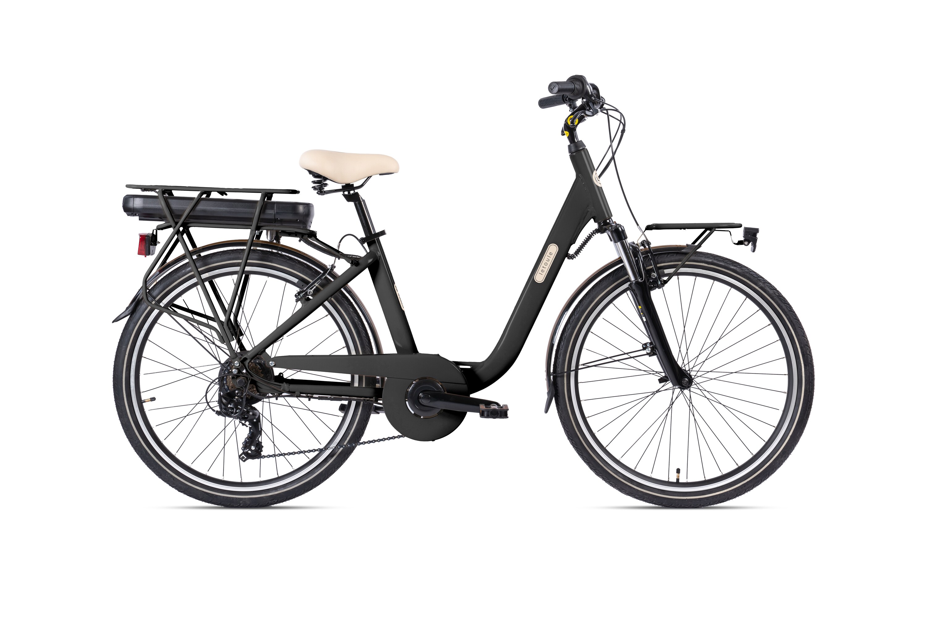 Elektro-Citybike 28 Zoll LETOULE "LaFolie" ,  Buio - Bild 1